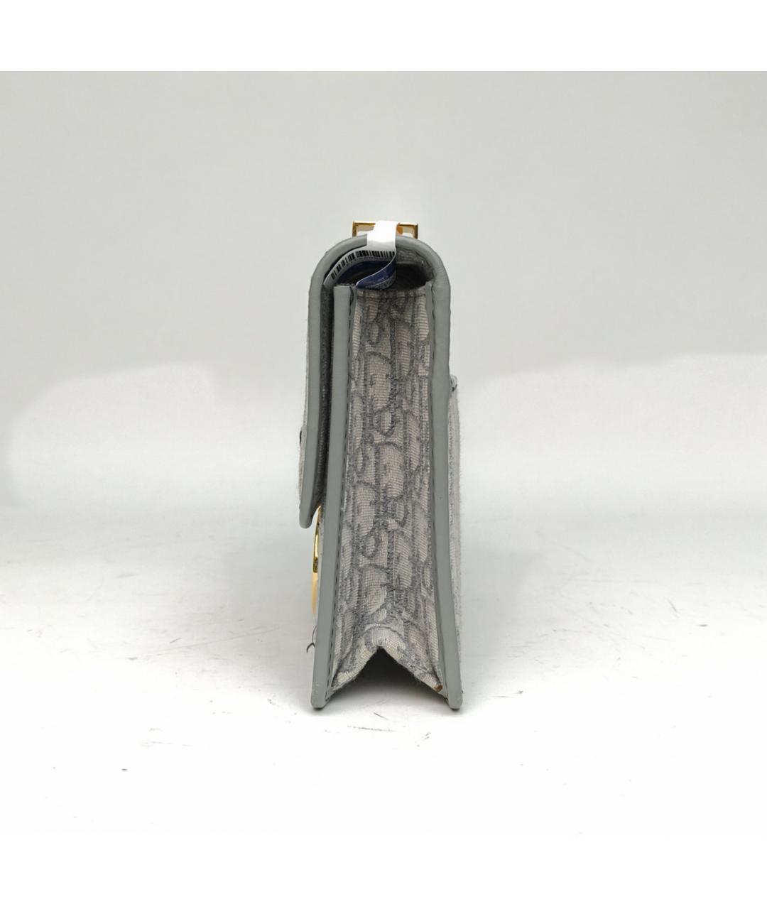 CHRISTIAN DIOR Серая сумка через плечо, фото 3