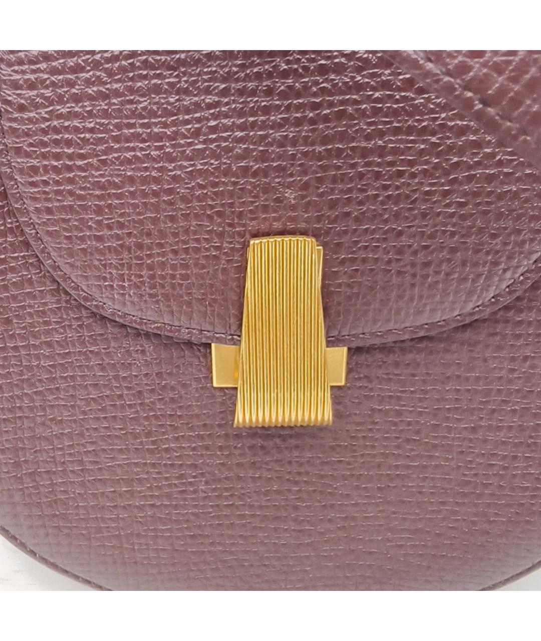 BOTTEGA VENETA Коричневая кожаная сумка через плечо, фото 8