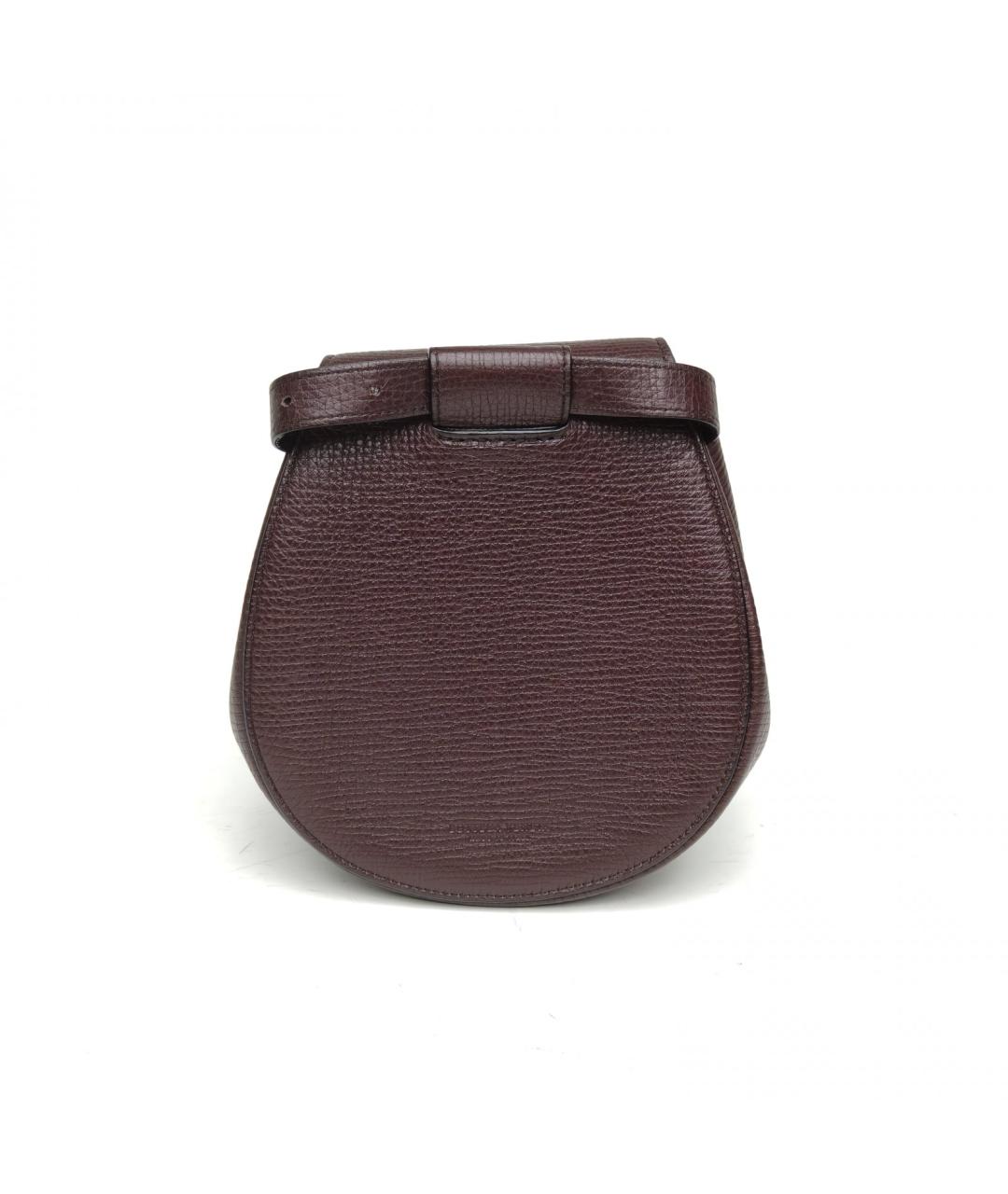 BOTTEGA VENETA Коричневая кожаная сумка через плечо, фото 4