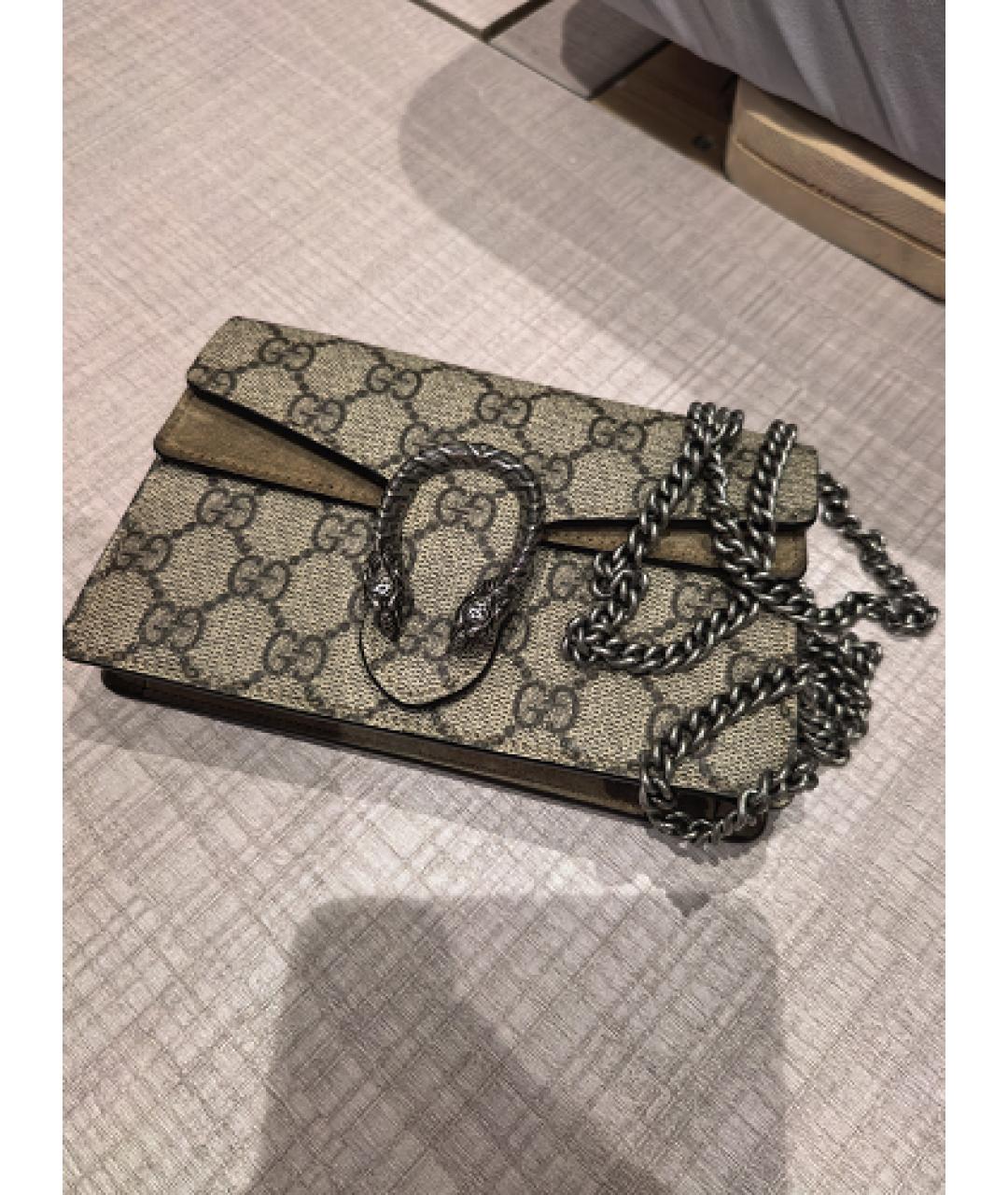 GUCCI Бежевая сумка через плечо, фото 9