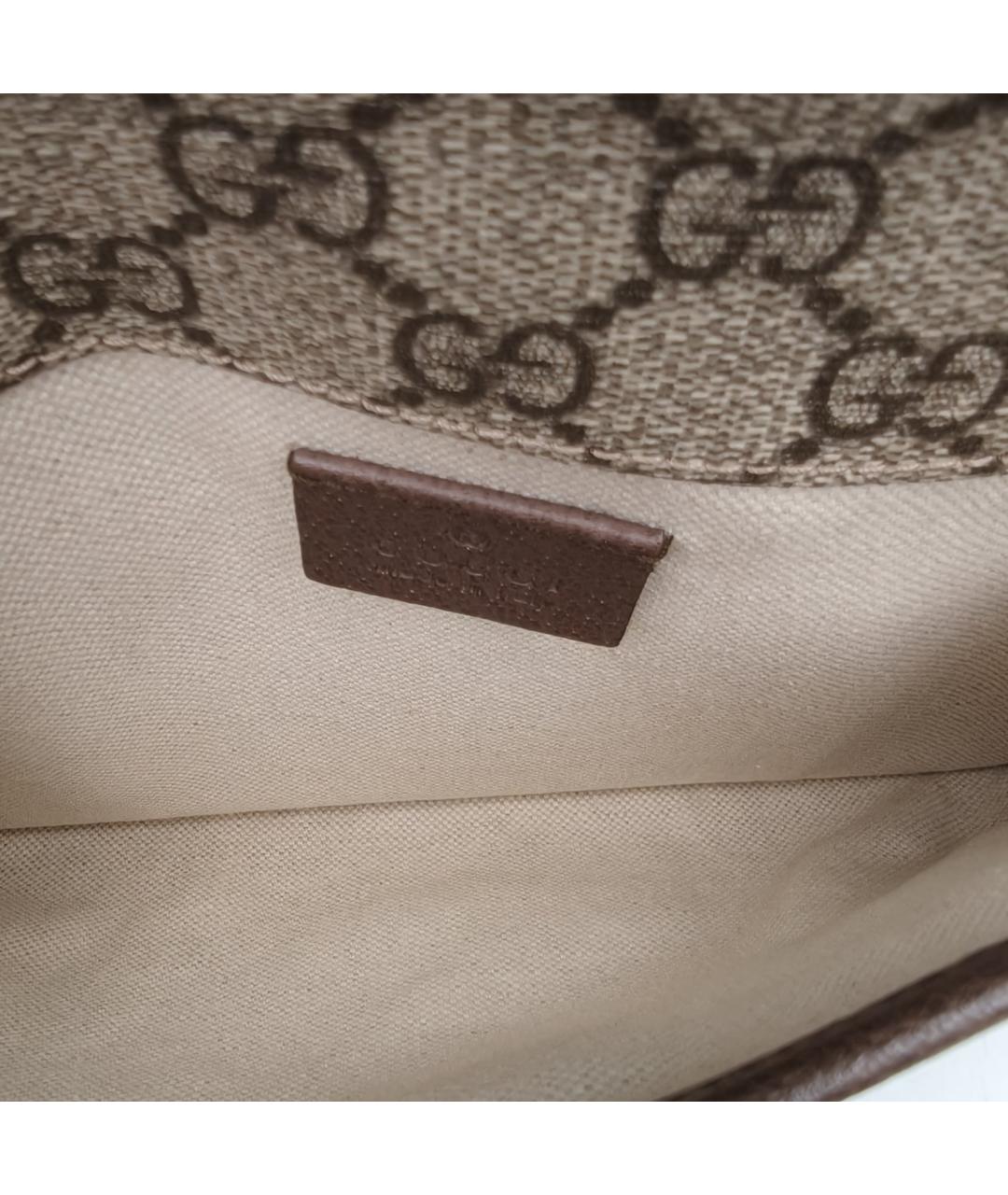 GUCCI Бежевая поясная сумка, фото 6