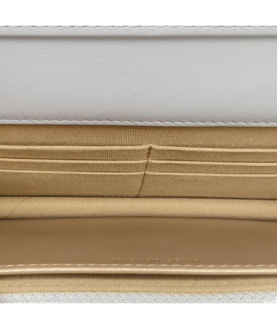 CHANEL Серая кожаная сумка через плечо, фото 7