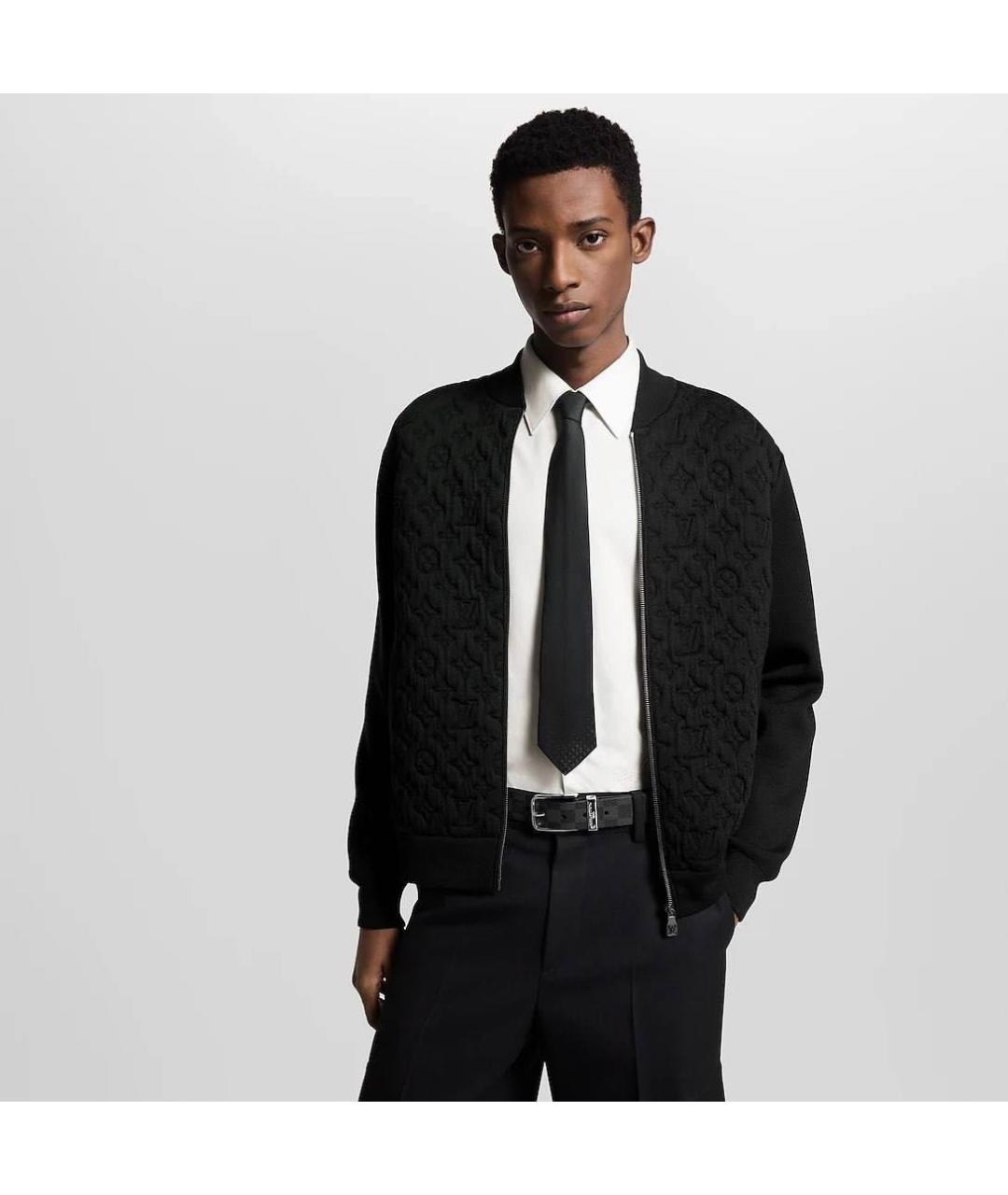 LOUIS VUITTON Черный ремень, фото 3