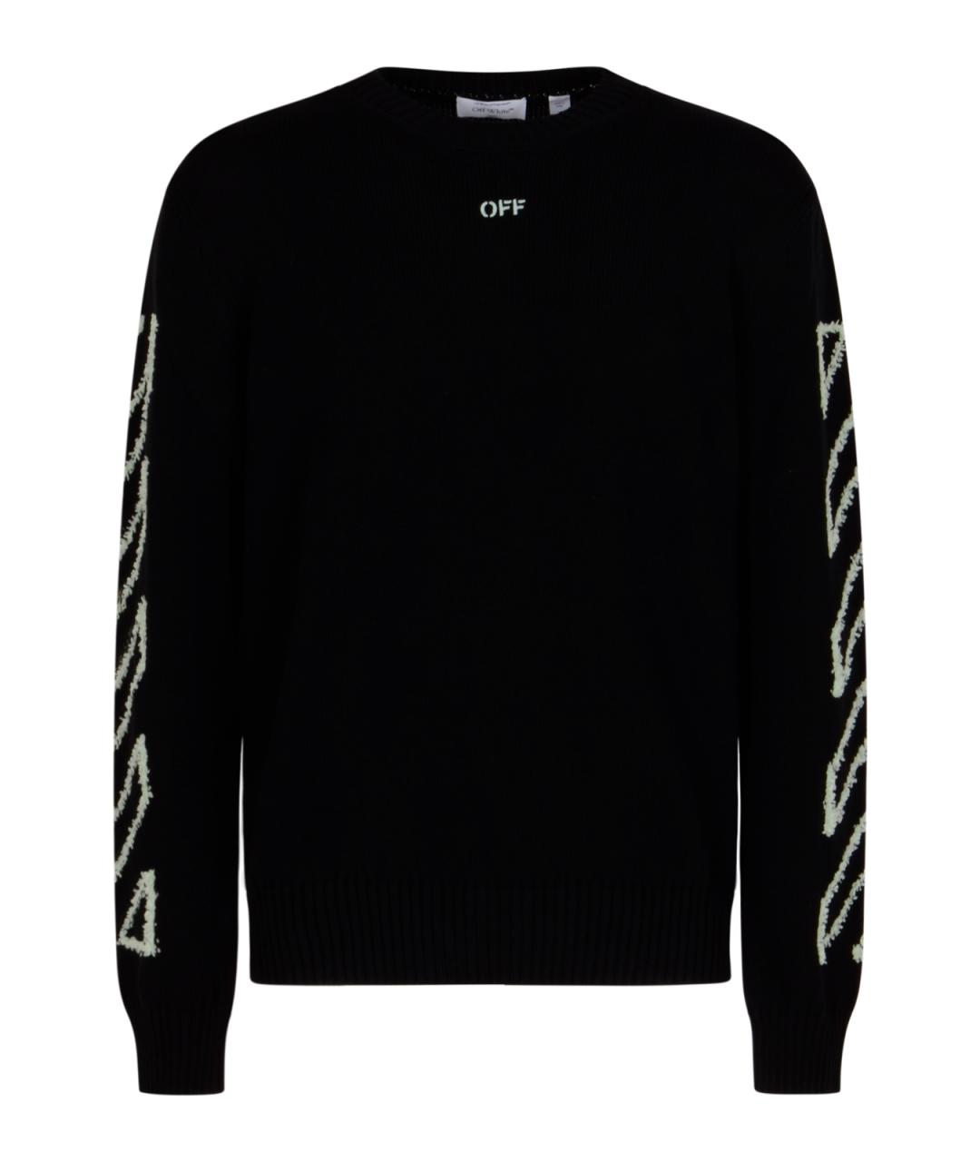 OFF-WHITE Черный джемпер / свитер, фото 1