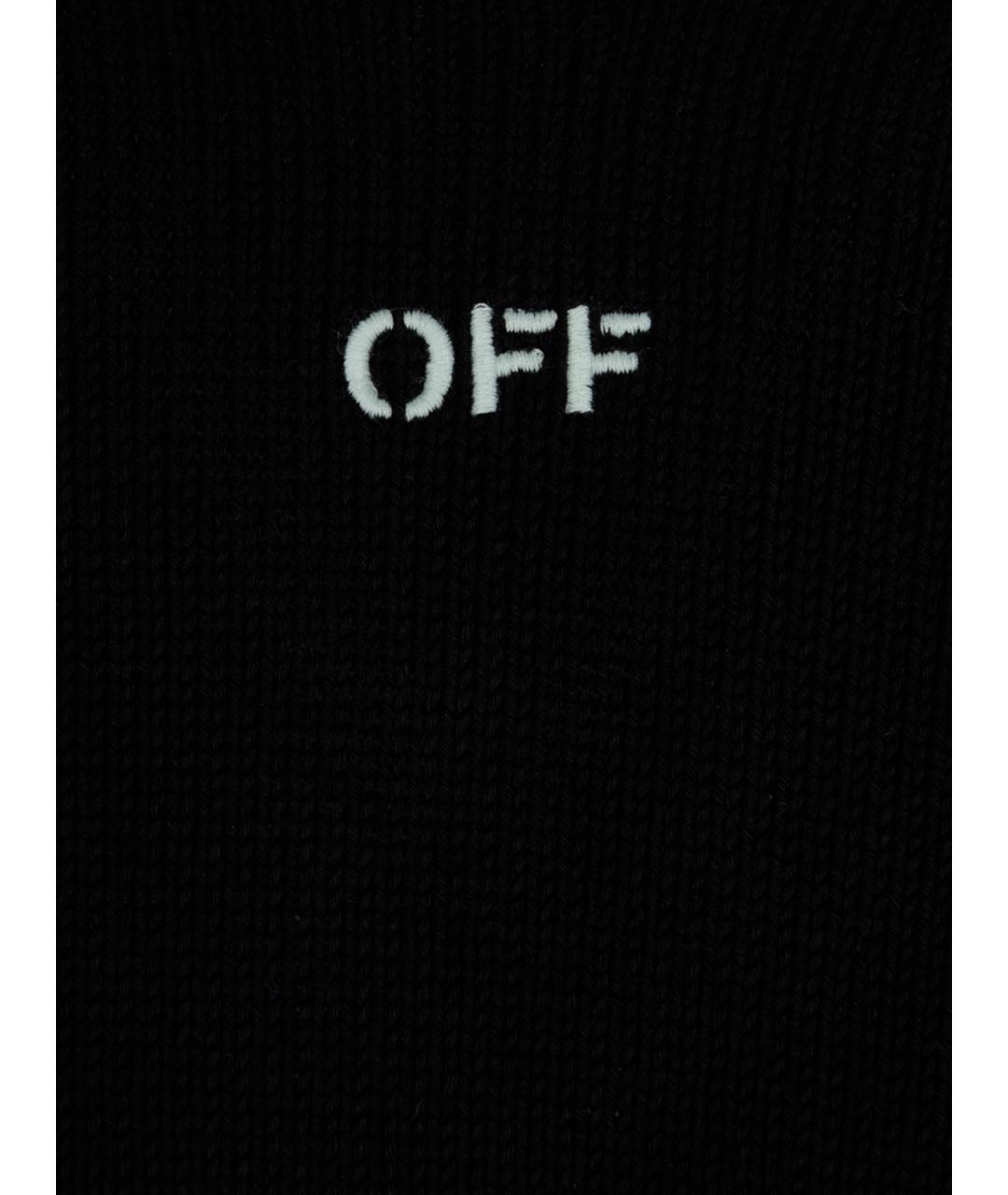 OFF-WHITE Черный джемпер / свитер, фото 3