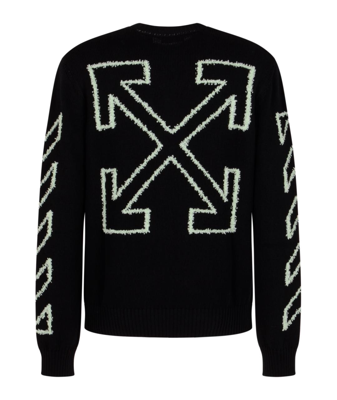 OFF-WHITE Черный джемпер / свитер, фото 2