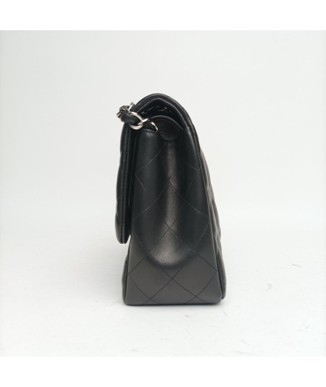 CHANEL Черная кожаная сумка через плечо, фото 3