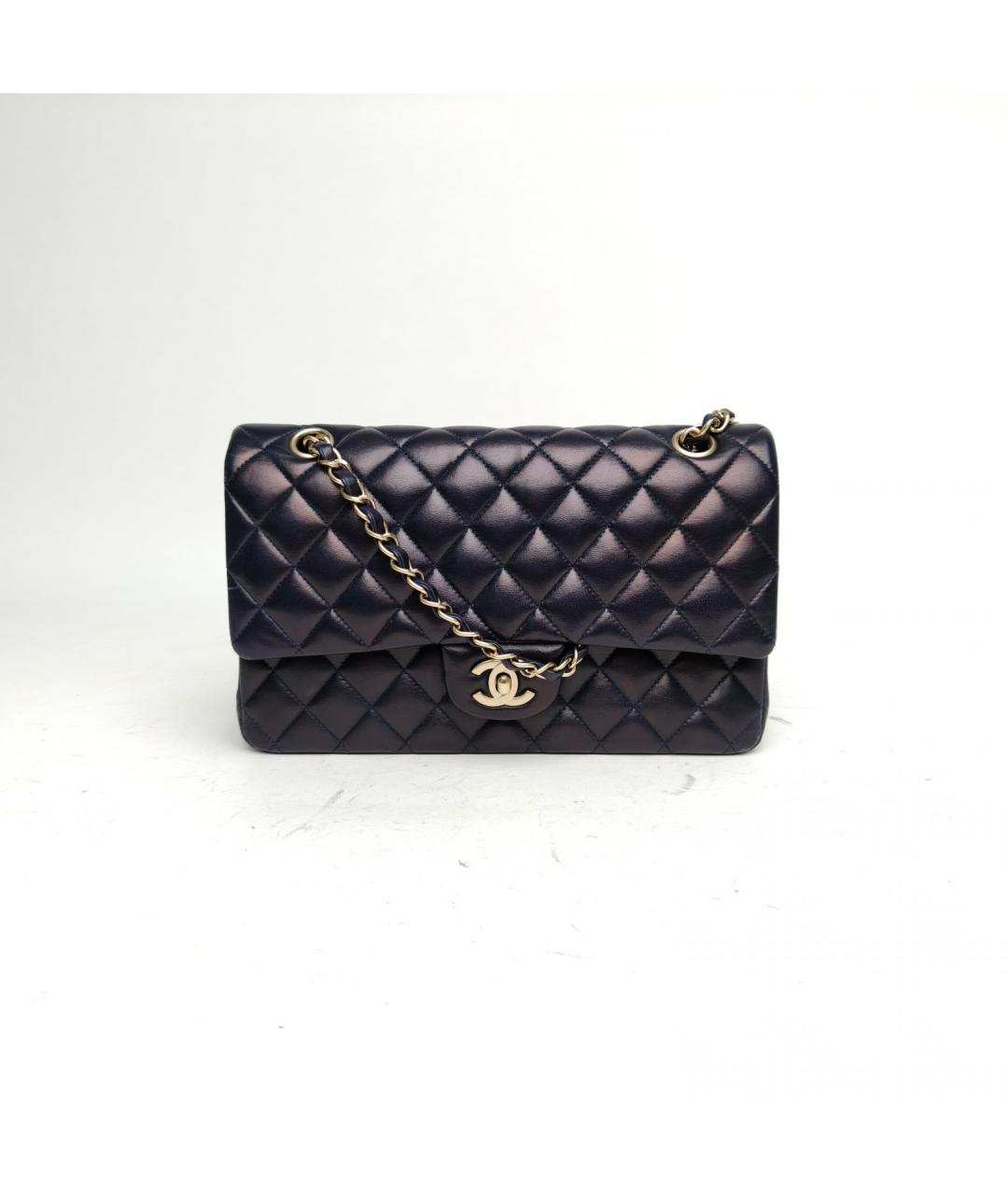 CHANEL Черная кожаная сумка через плечо, фото 2
