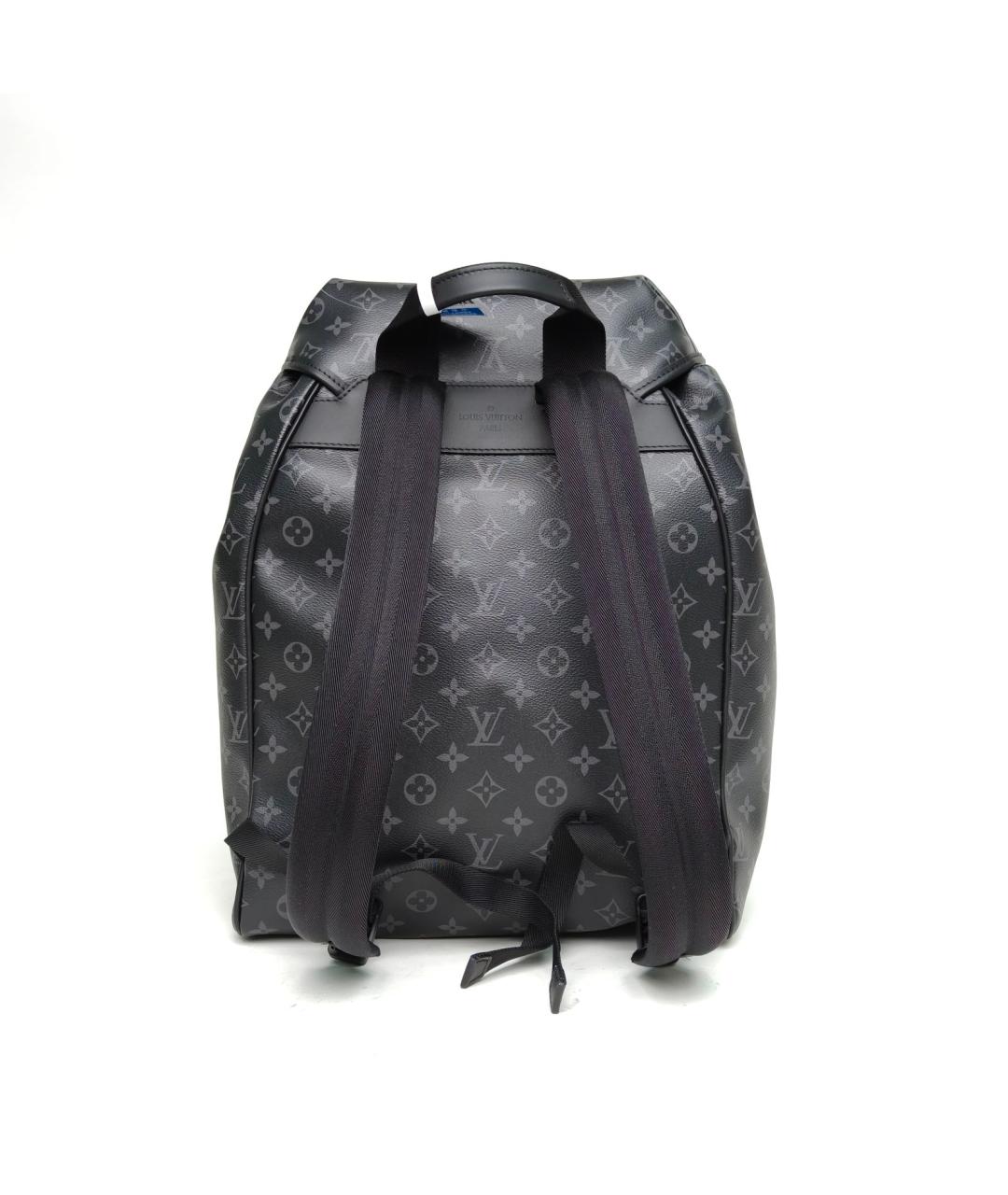 LOUIS VUITTON Черный рюкзак, фото 4