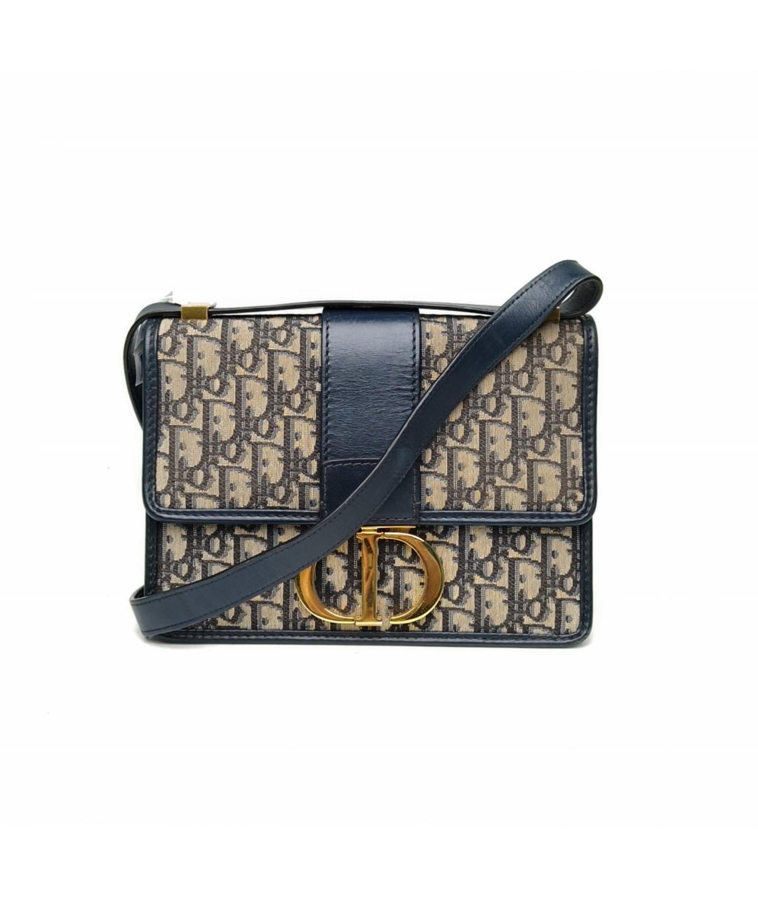 CHRISTIAN DIOR Синяя сумка через плечо, фото 2