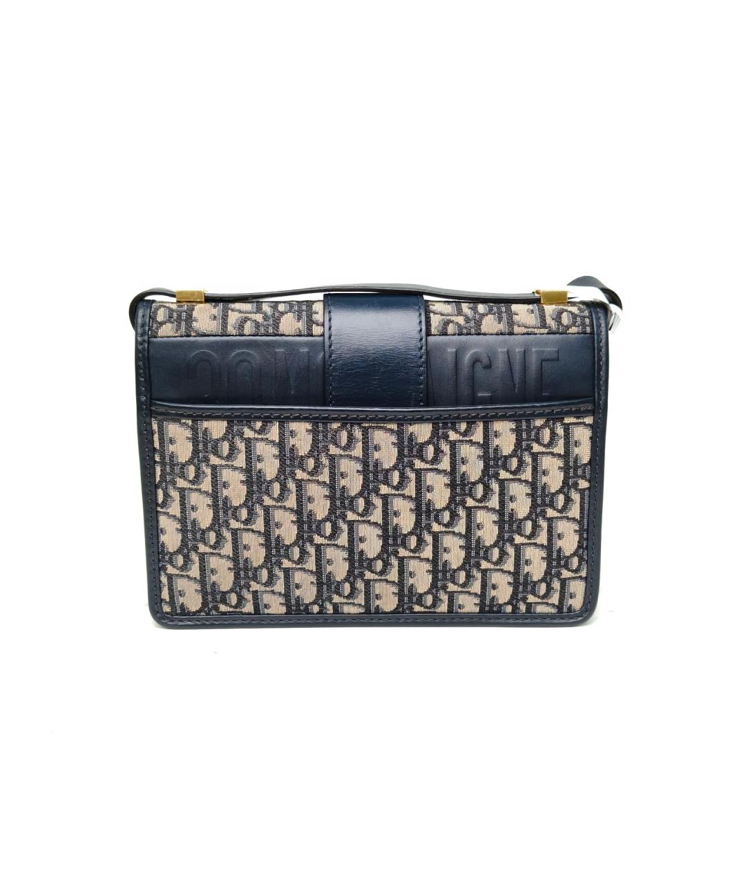 CHRISTIAN DIOR Синяя сумка через плечо, фото 4