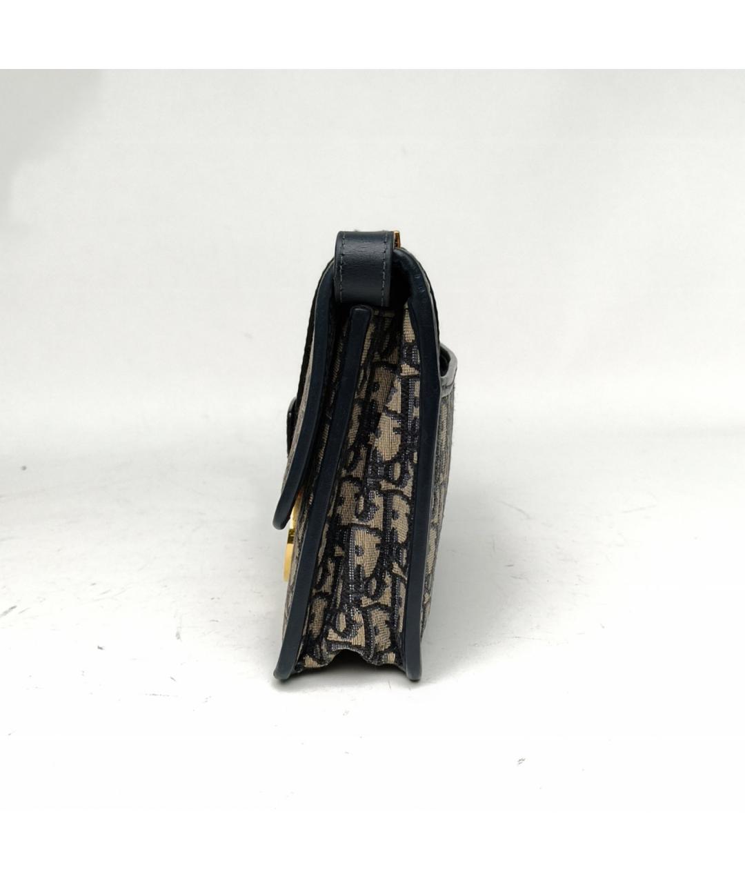 CHRISTIAN DIOR Синяя сумка через плечо, фото 3