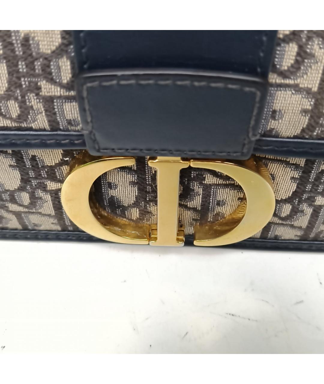 CHRISTIAN DIOR Синяя сумка через плечо, фото 7