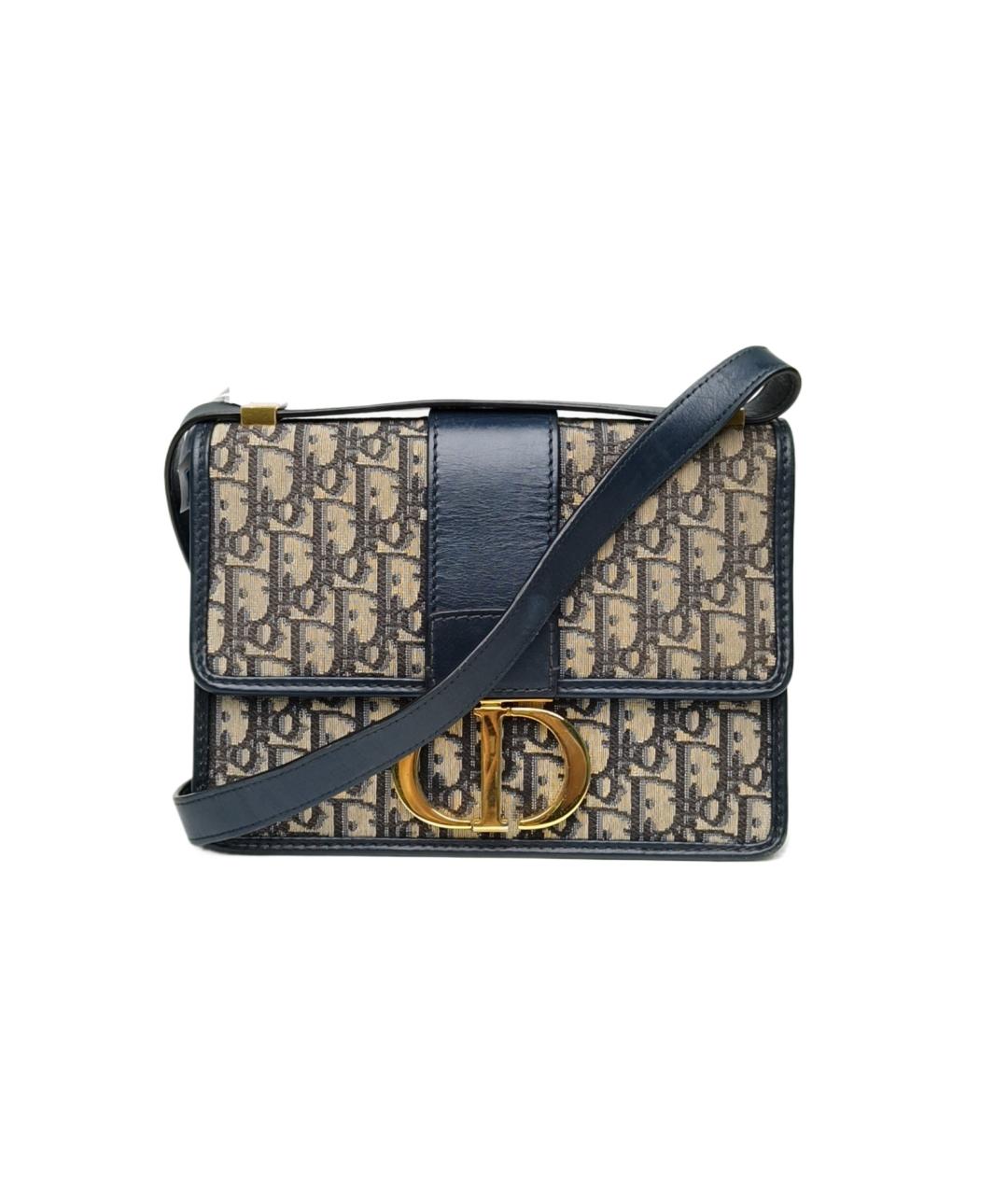 CHRISTIAN DIOR Синяя сумка через плечо, фото 1