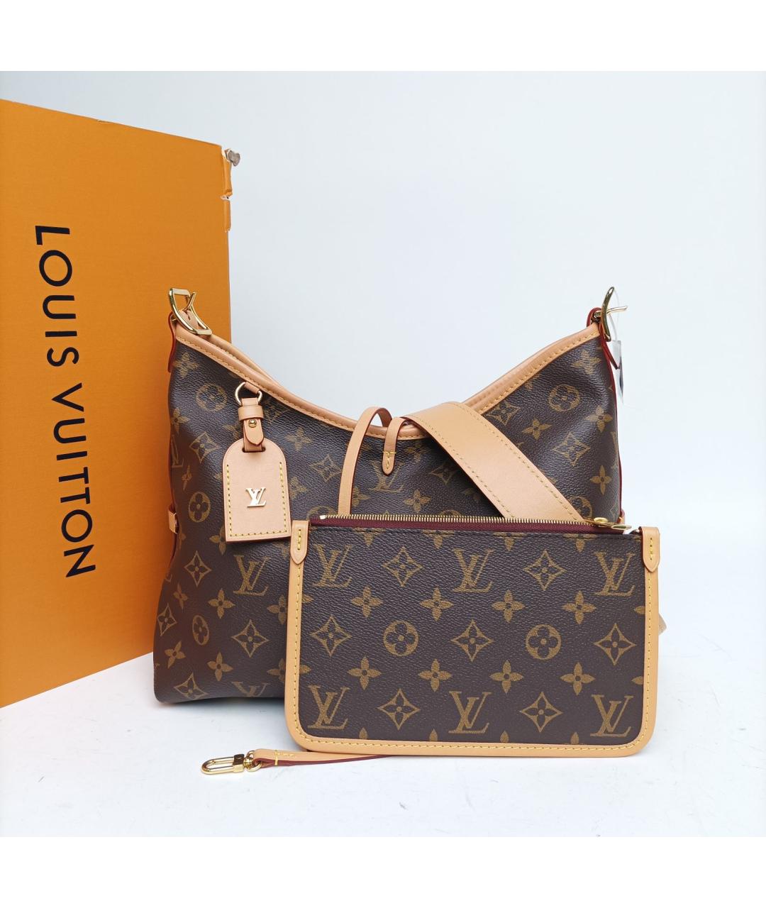 LOUIS VUITTON Коричневая сумка через плечо, фото 8