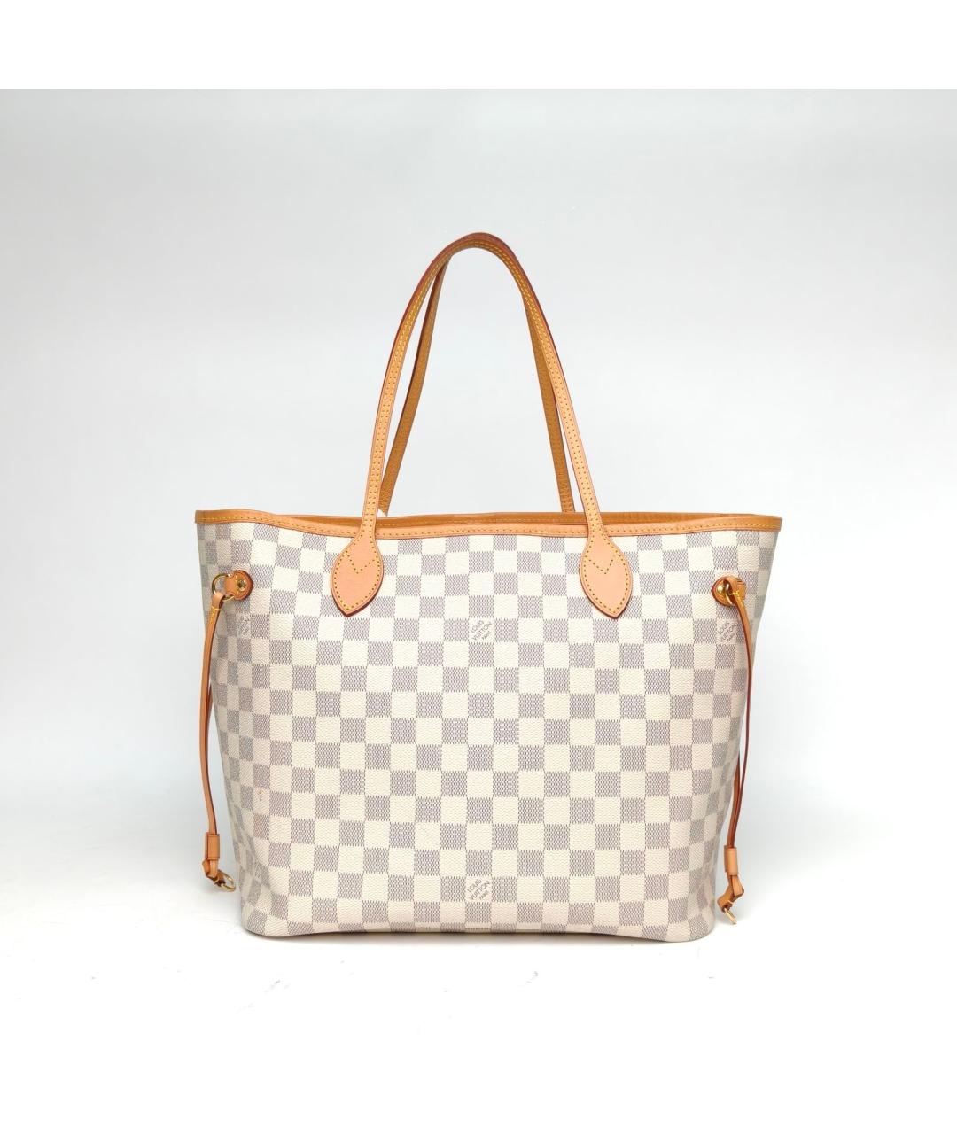 LOUIS VUITTON Белая сумка тоут, фото 4