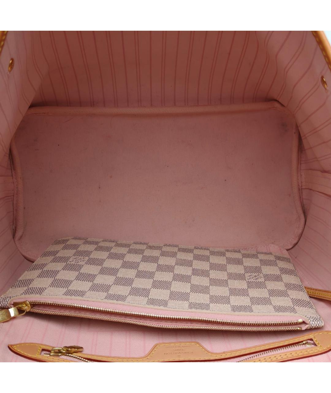 LOUIS VUITTON Белая сумка тоут, фото 7