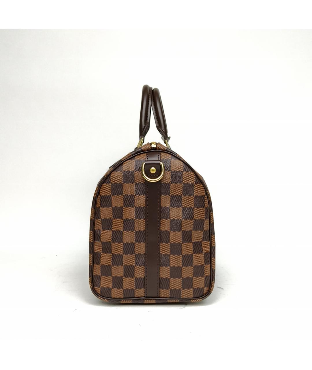 LOUIS VUITTON Коричневая сумка с короткими ручками, фото 3