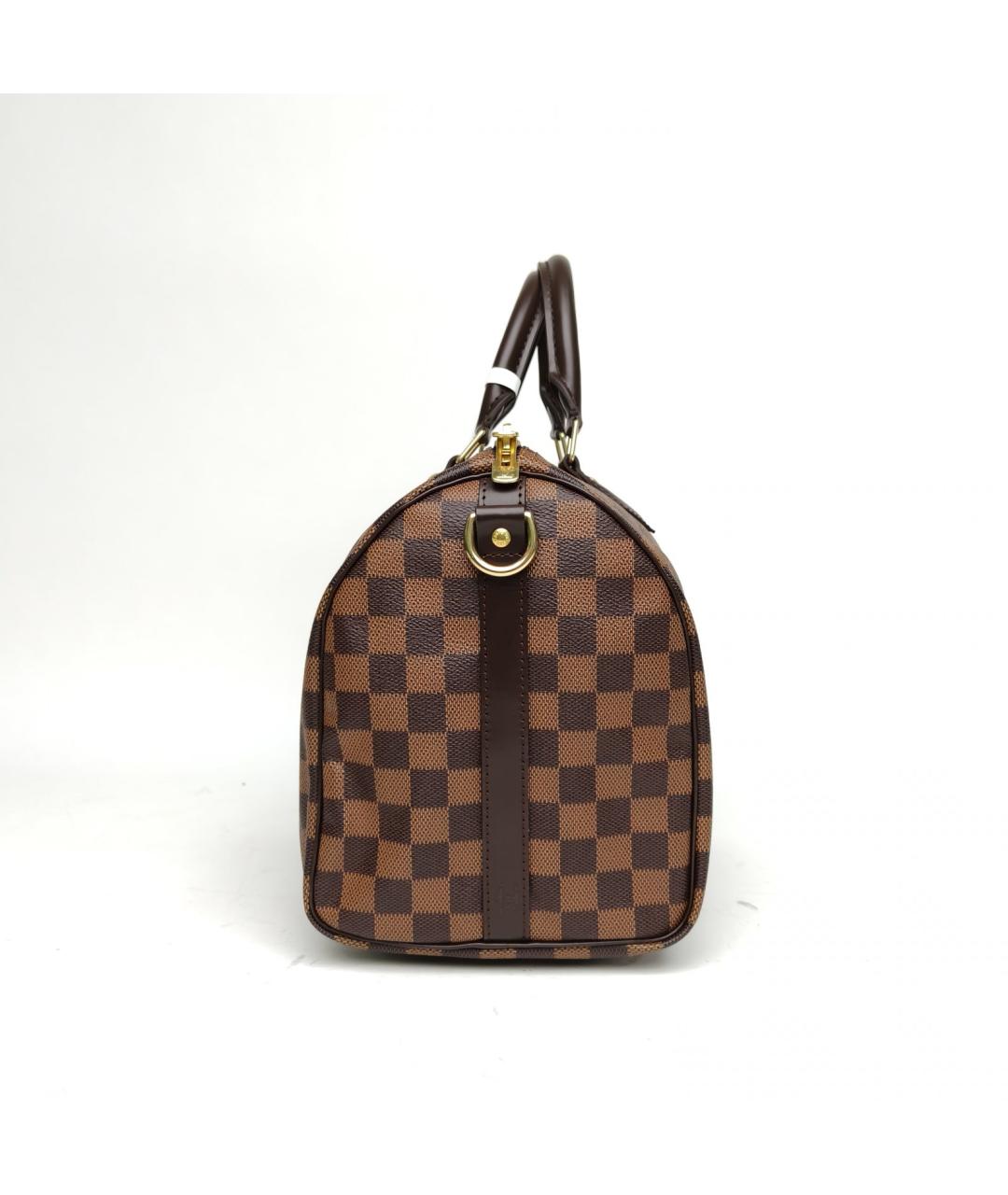 LOUIS VUITTON Коричневая сумка с короткими ручками, фото 5