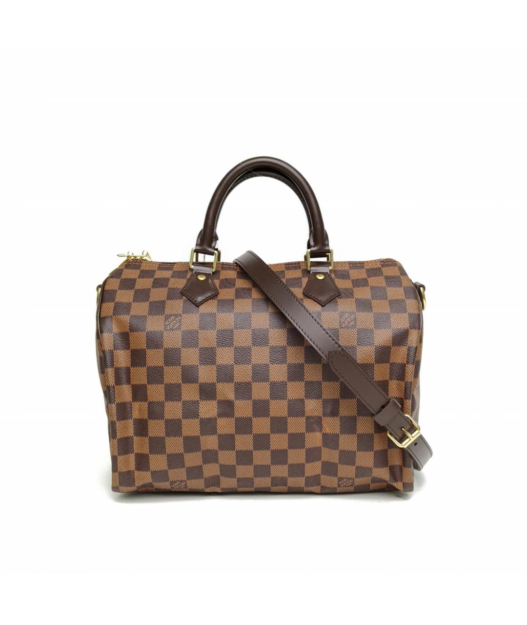 LOUIS VUITTON Коричневая сумка с короткими ручками, фото 2