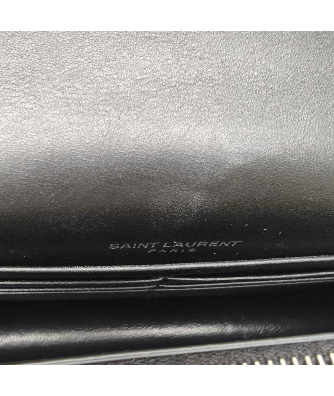 SAINT LAURENT Черная сумка через плечо, фото 7