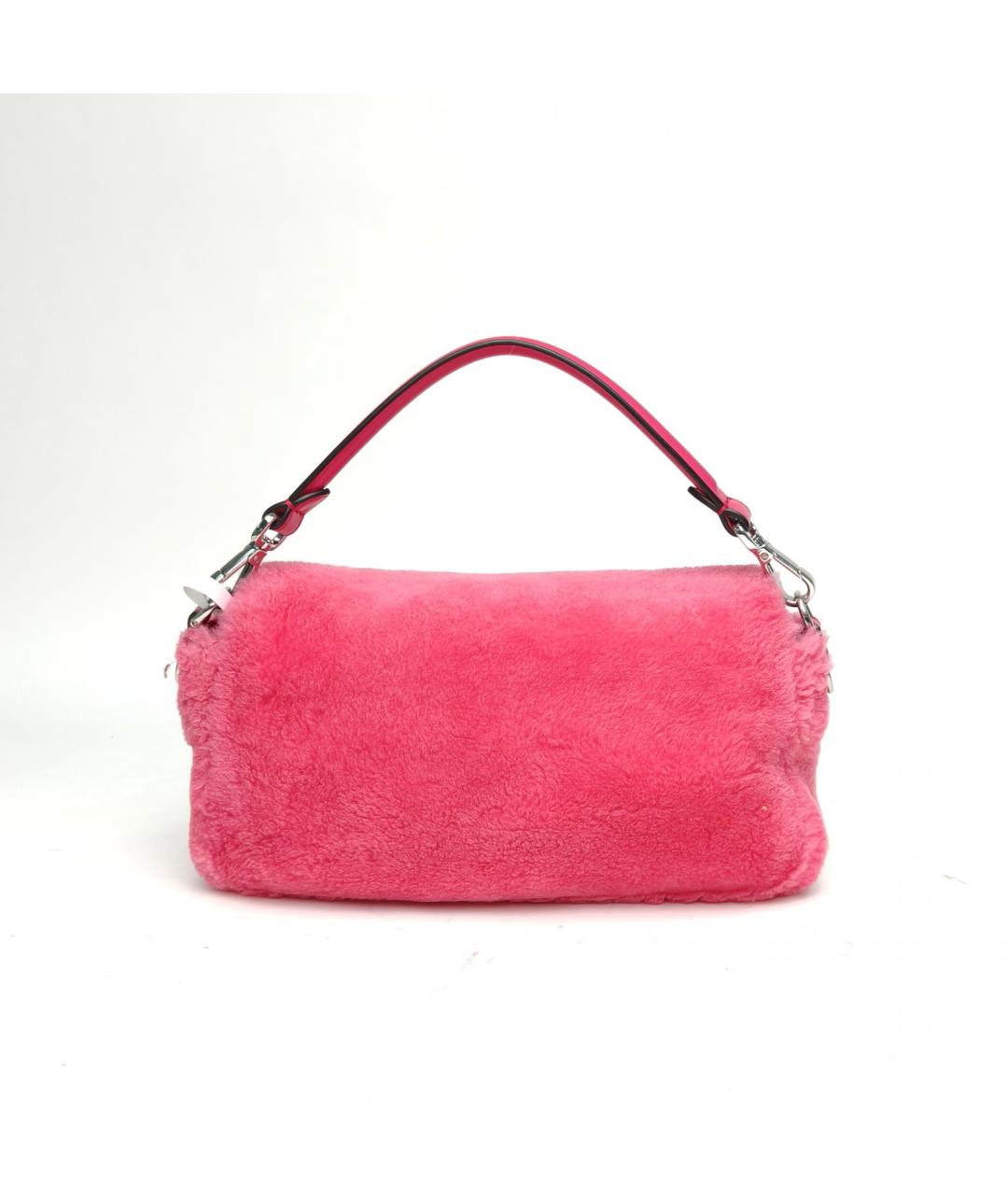 FENDI Розовая сумка с короткими ручками, фото 3