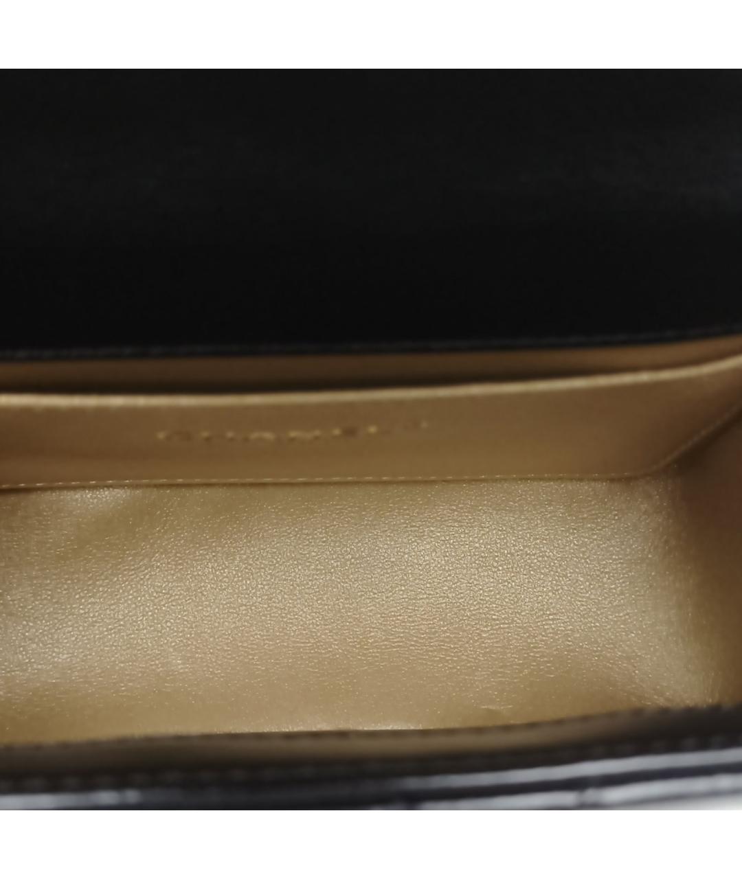 CHANEL Черная кожаная сумка через плечо, фото 7