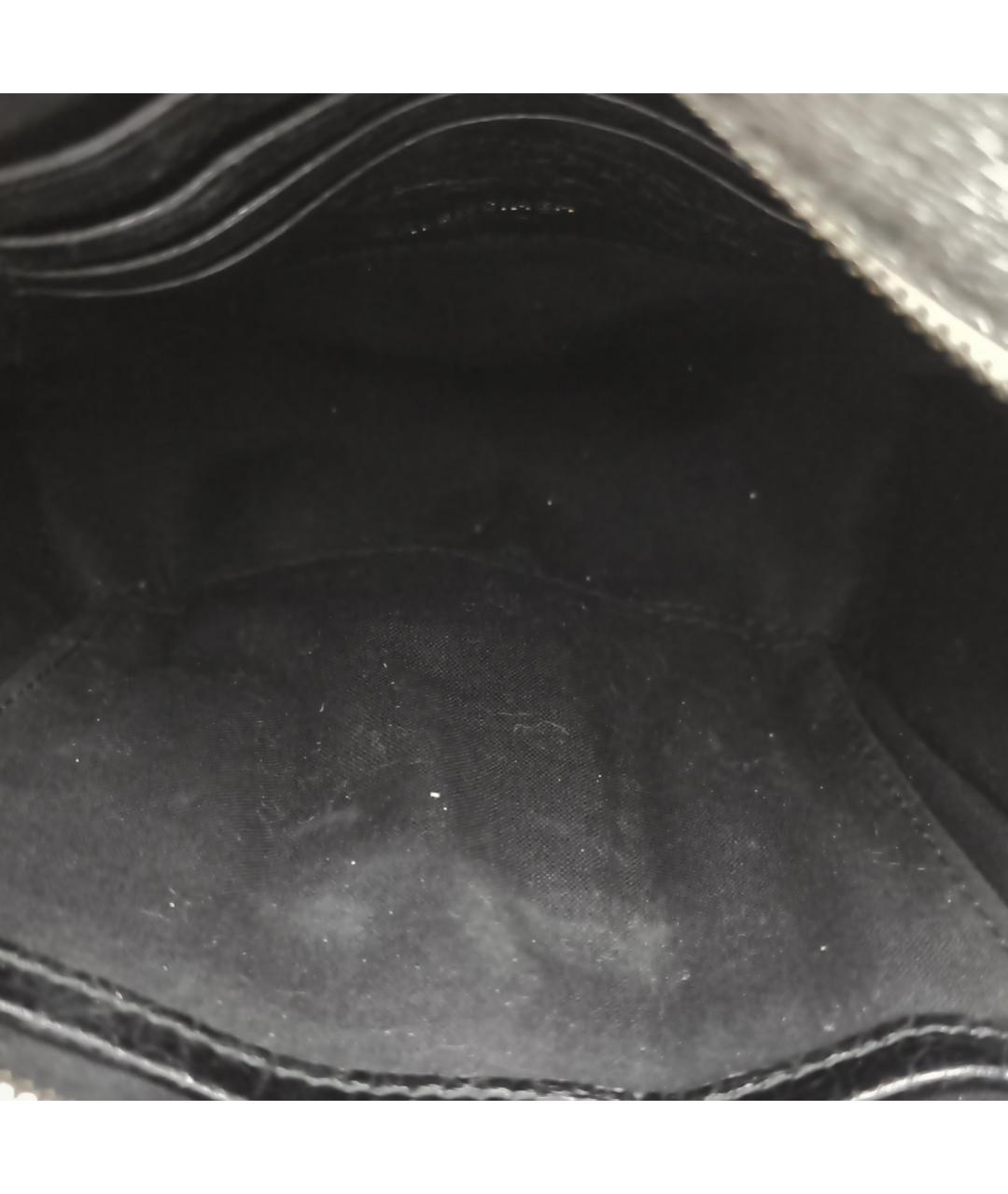 BALENCIAGA Серебряная кожаная сумка с короткими ручками, фото 7