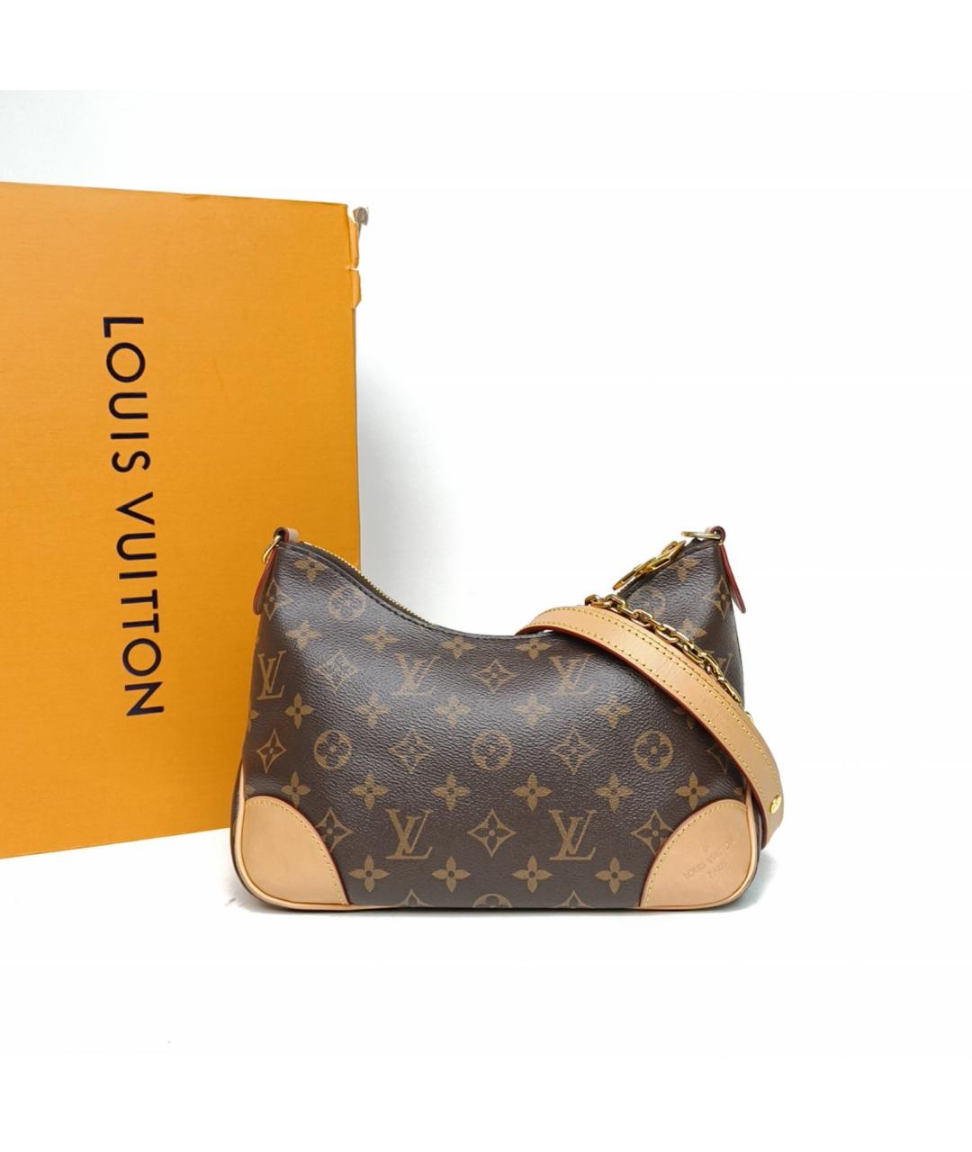 LOUIS VUITTON Коричневая сумка через плечо, фото 9