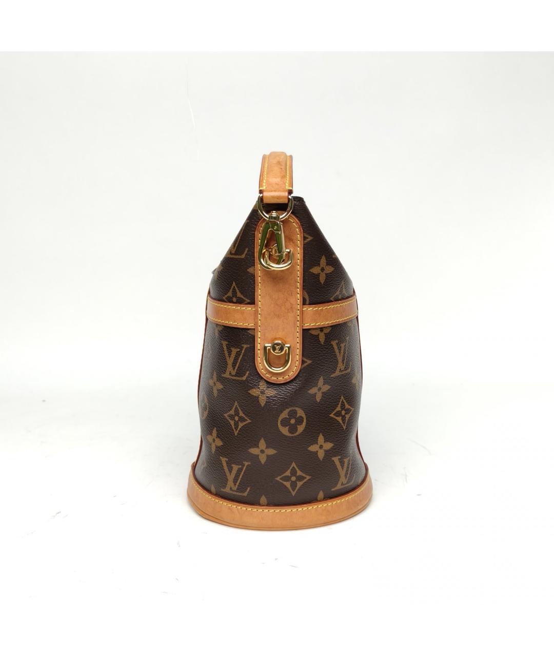 LOUIS VUITTON Коричневая сумка с короткими ручками, фото 5