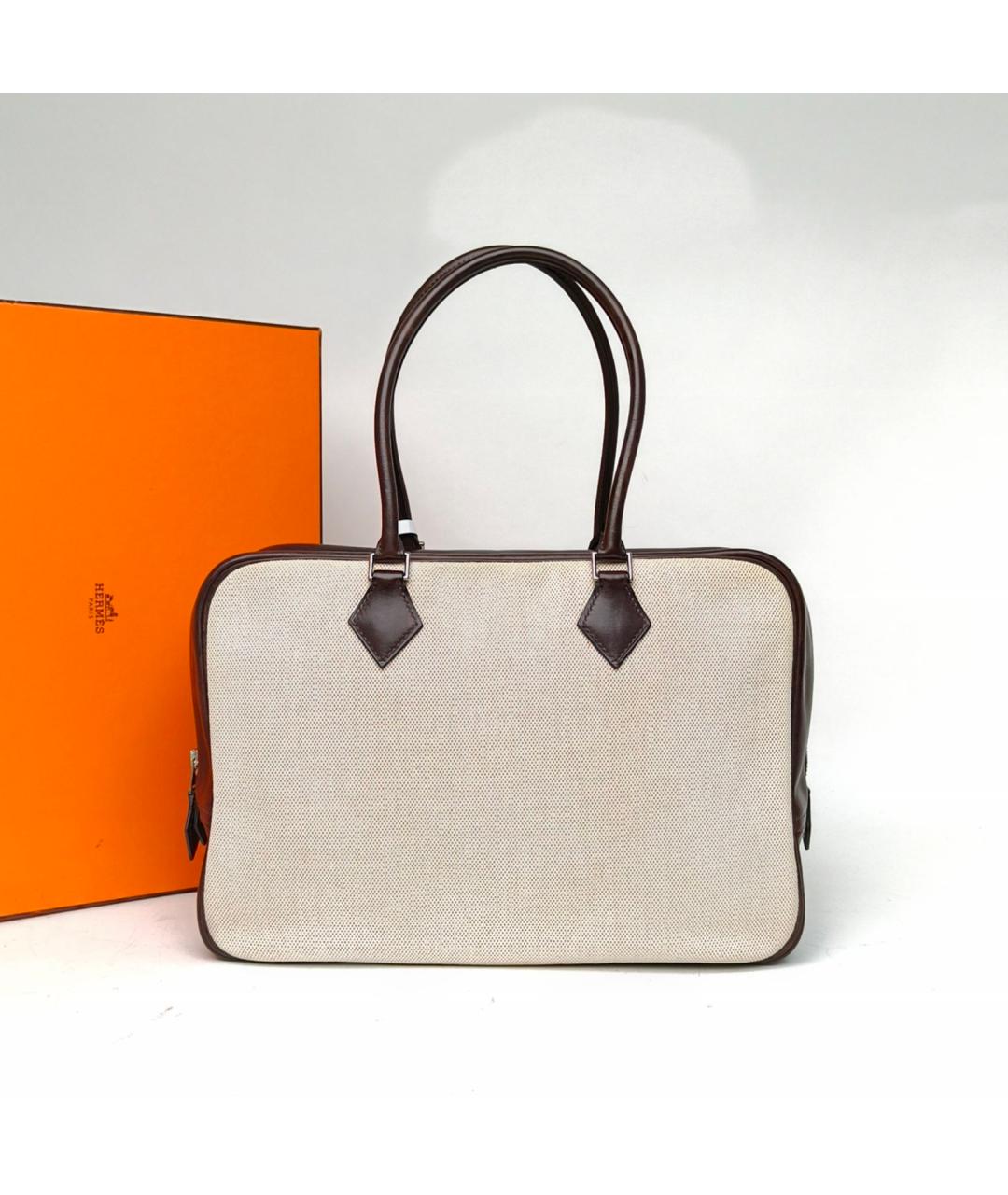 HERMES Бежевая сумка через плечо, фото 8