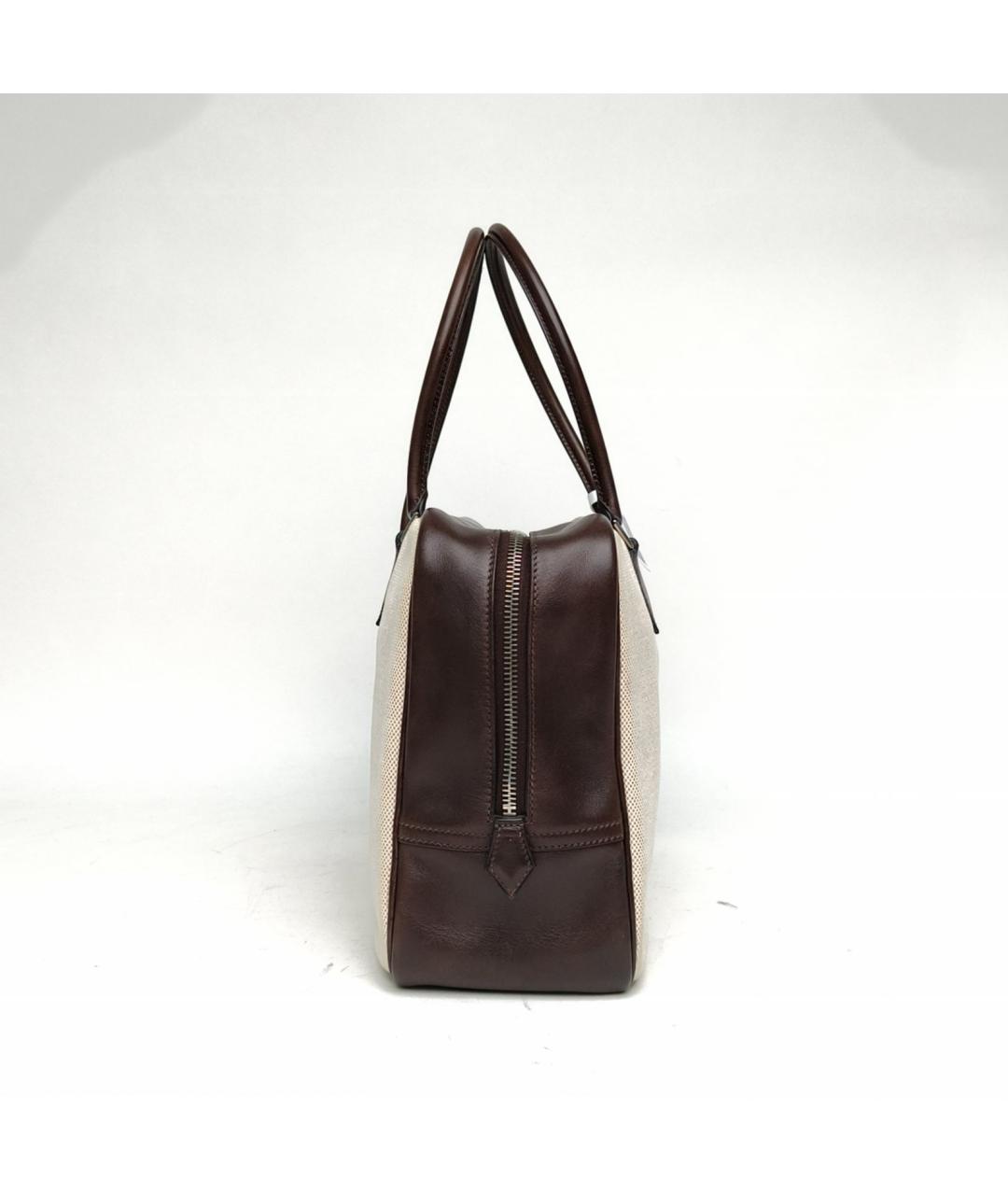 HERMES Бежевая сумка через плечо, фото 3