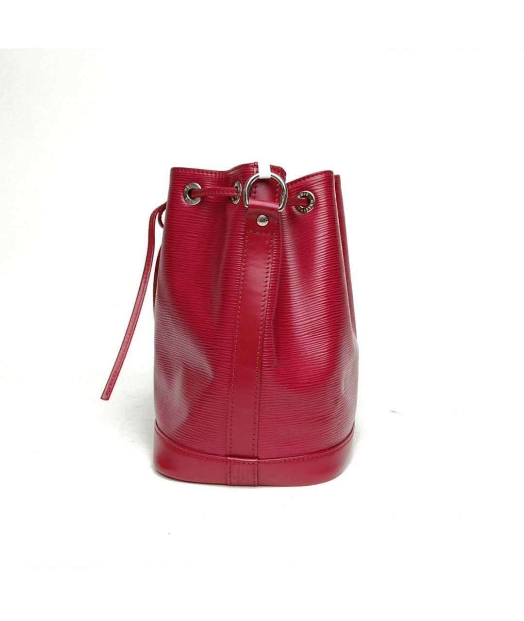 LOUIS VUITTON Красная кожаная сумка через плечо, фото 3