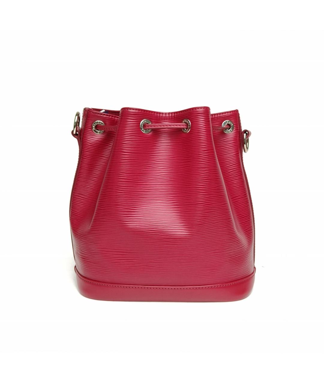 LOUIS VUITTON Красная кожаная сумка через плечо, фото 4