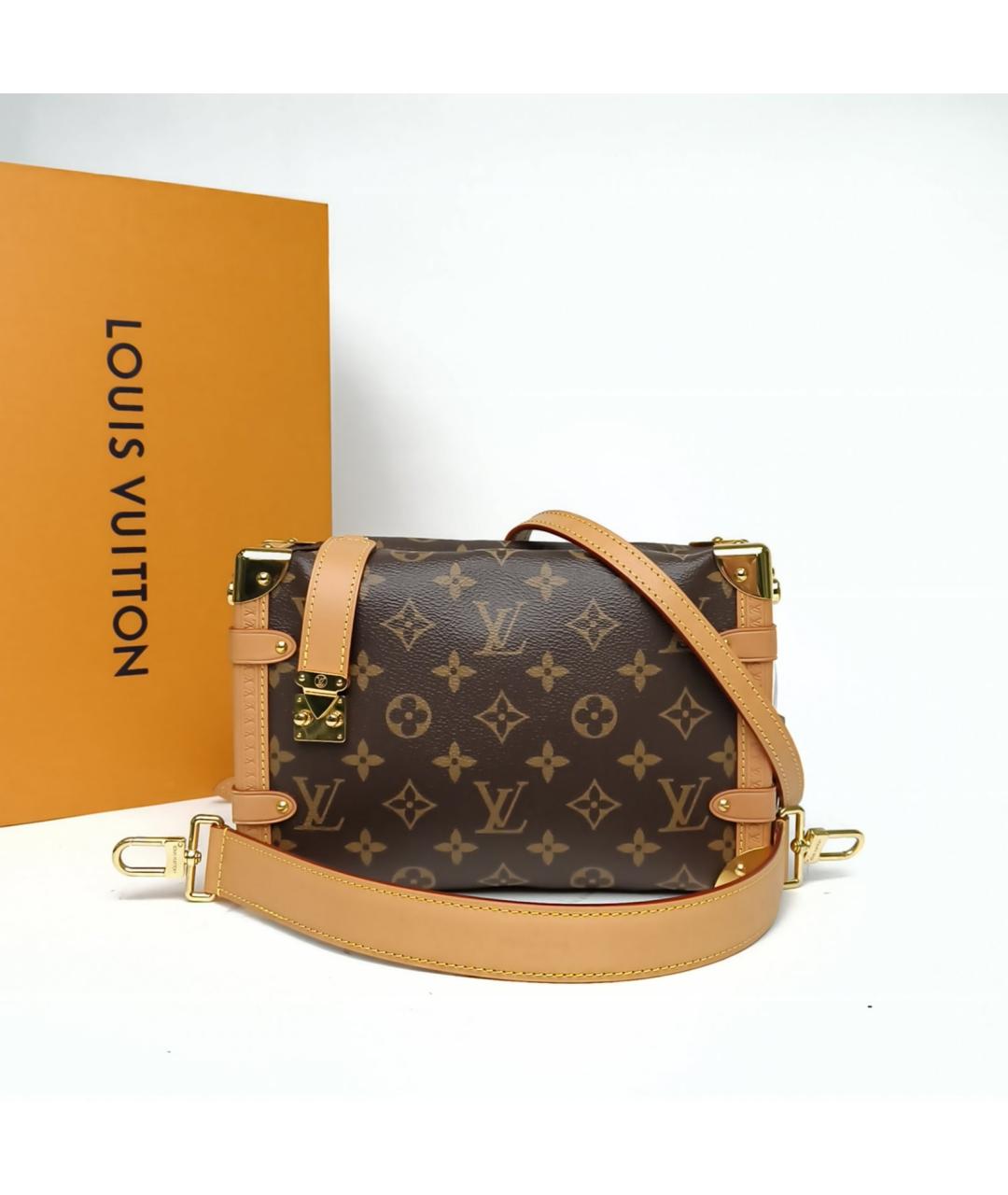 LOUIS VUITTON Коричневая сумка через плечо, фото 7