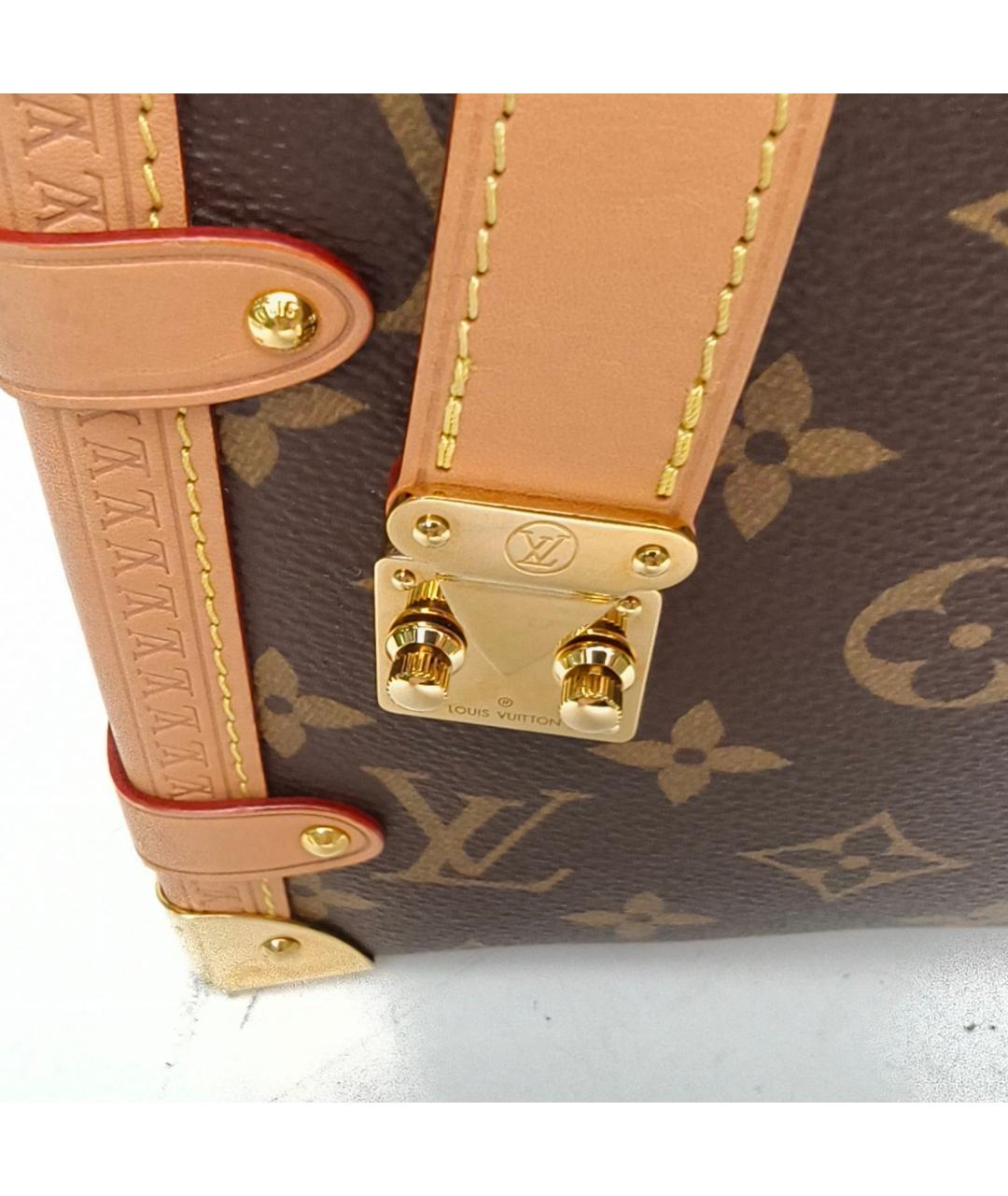 LOUIS VUITTON Коричневая сумка через плечо, фото 5