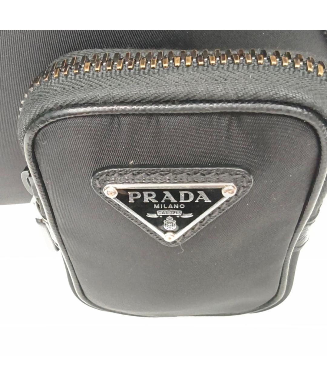 PRADA Черная сумка через плечо, фото 8