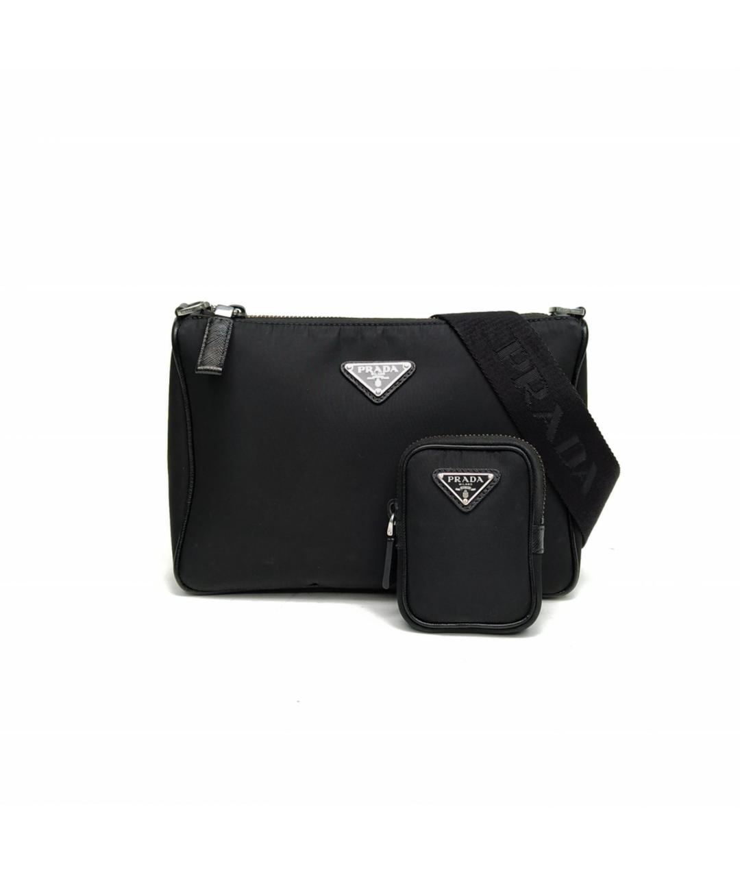 PRADA Черная сумка через плечо, фото 2