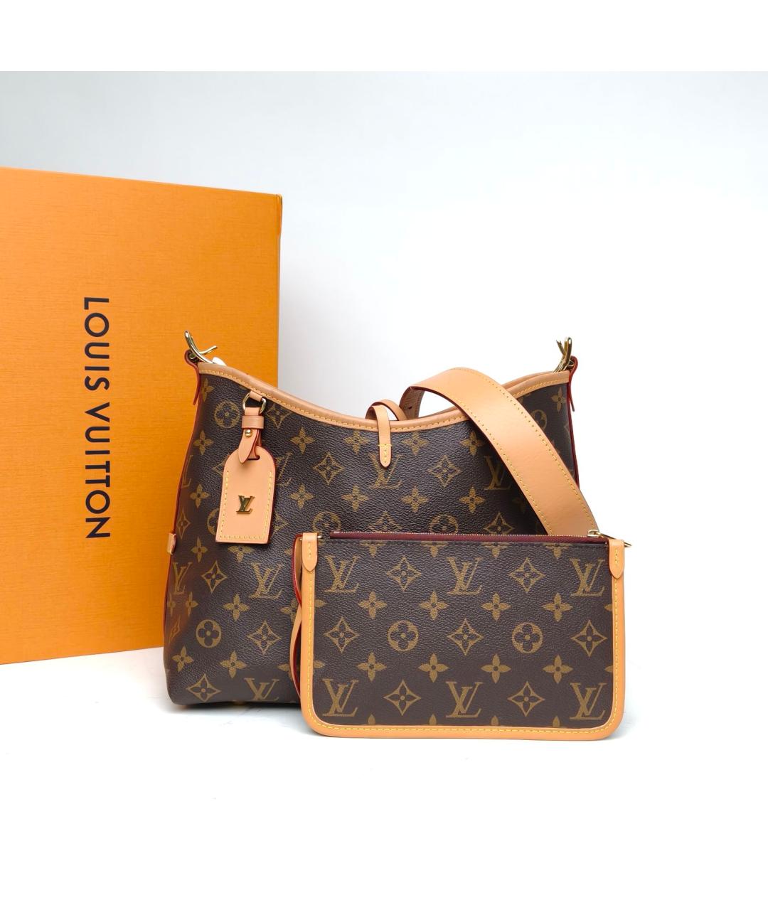 LOUIS VUITTON Коричневая сумка через плечо, фото 9