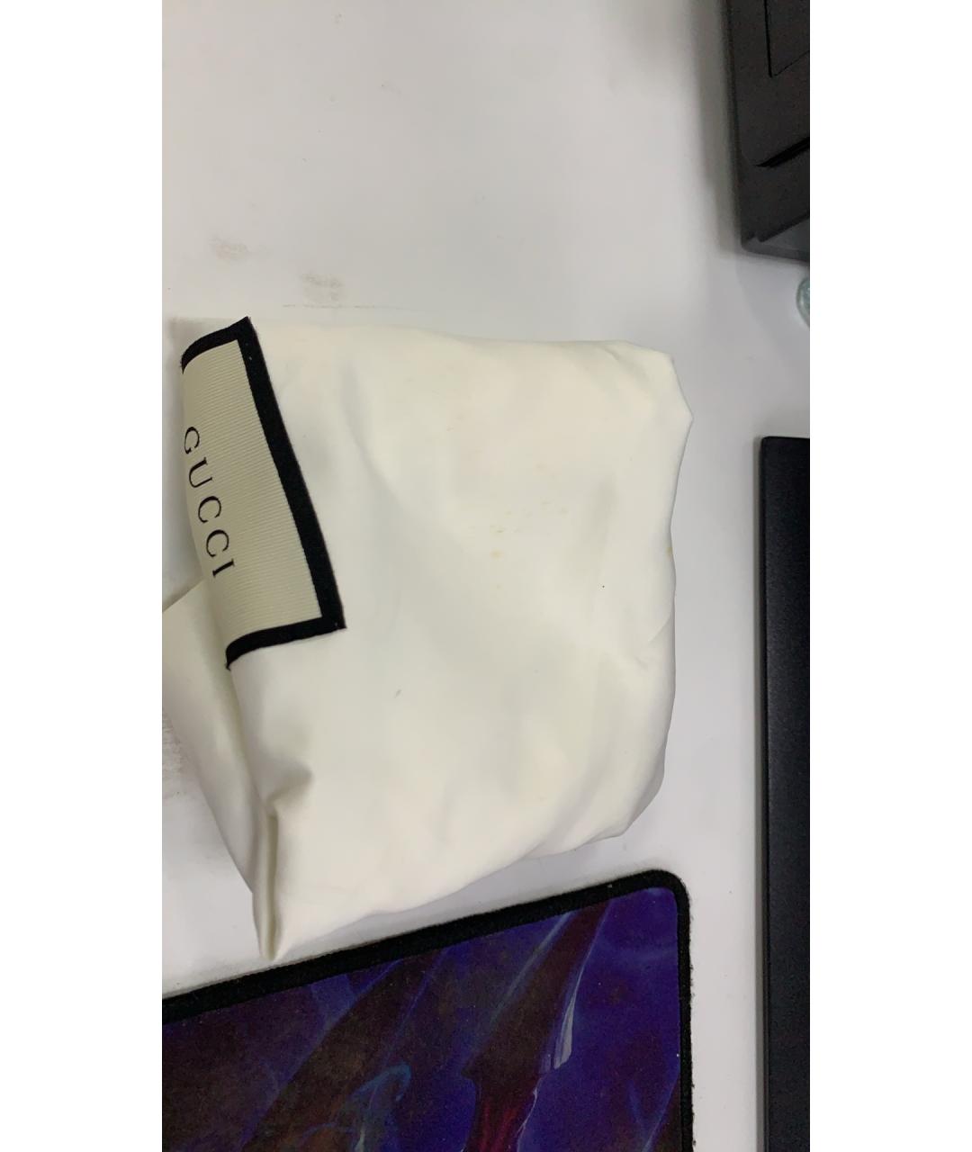 GUCCI Серая кожаная сумка через плечо, фото 9