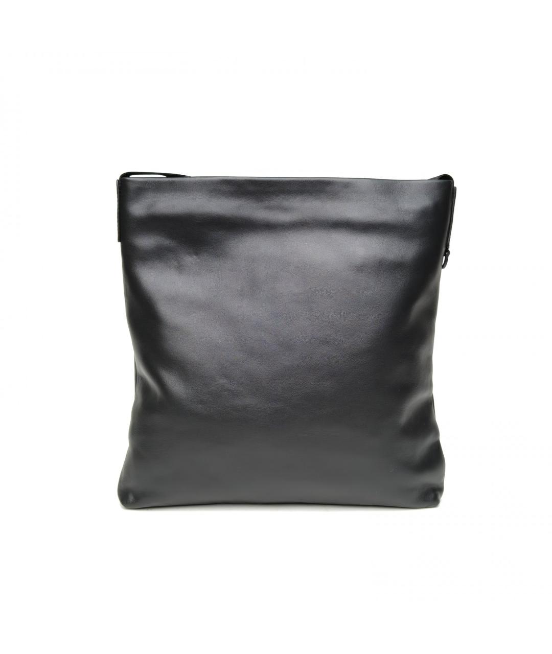 PRADA Черная кожаная сумка через плечо, фото 4