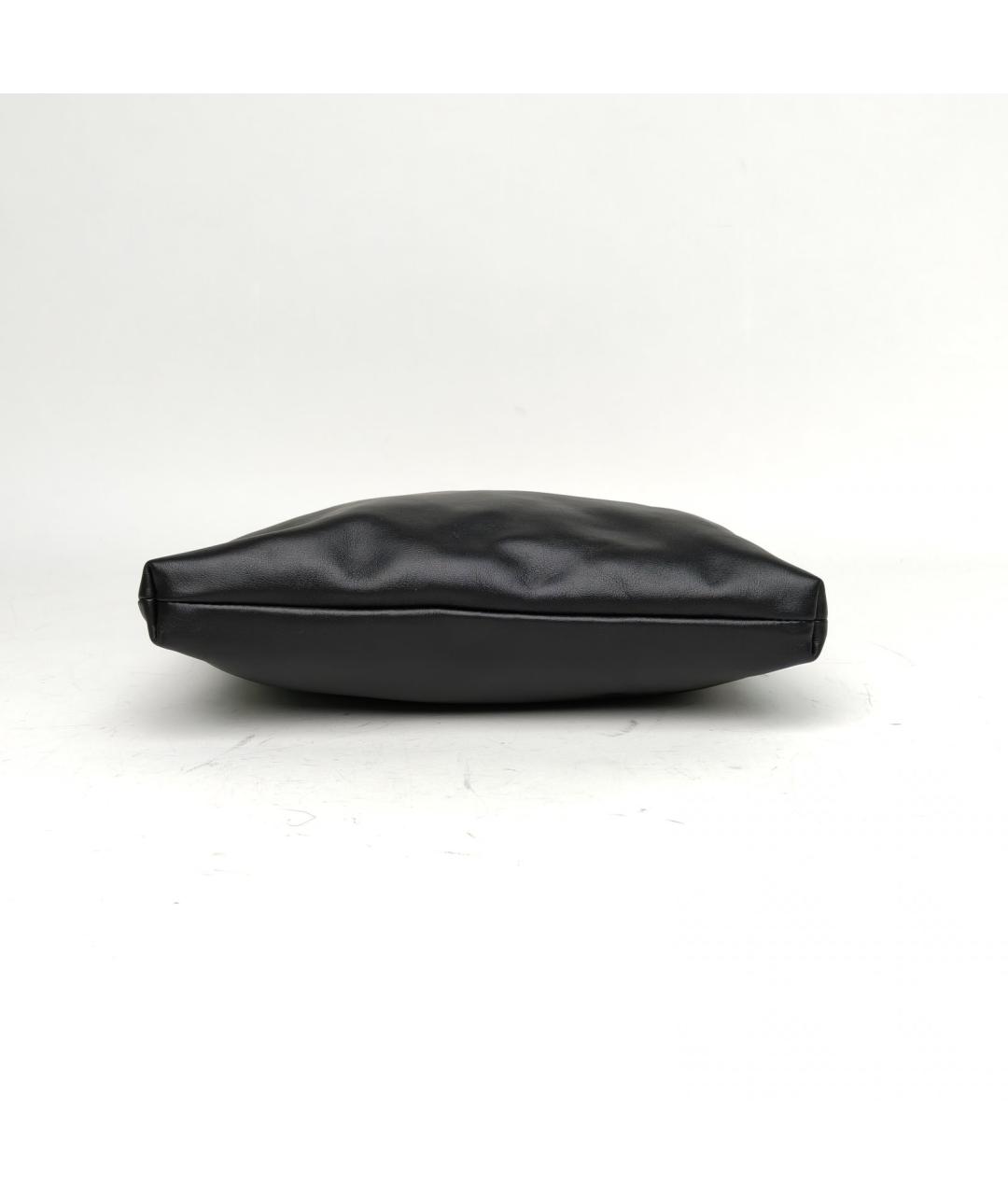 PRADA Черная кожаная сумка через плечо, фото 6
