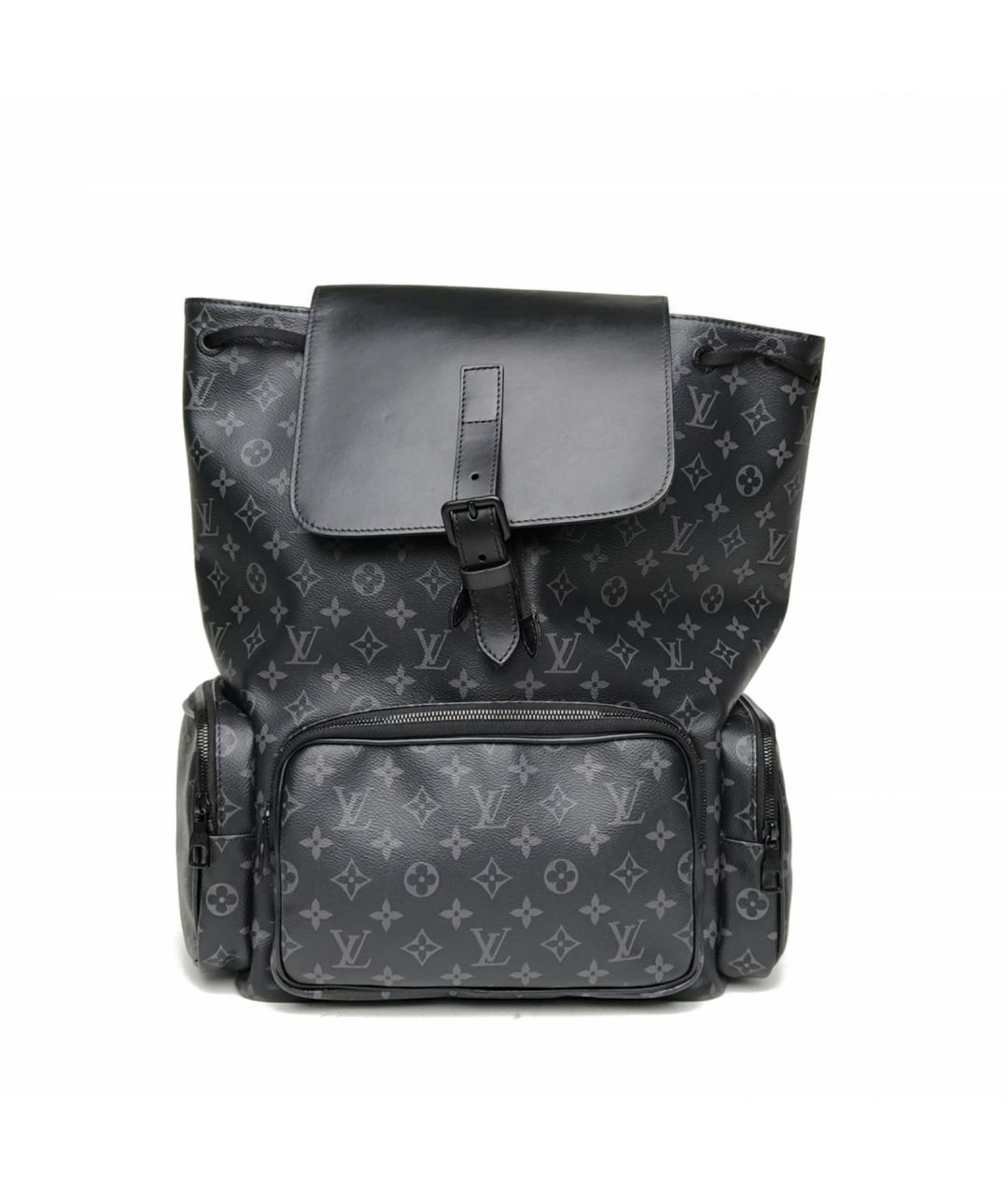 LOUIS VUITTON Черный рюкзак, фото 2