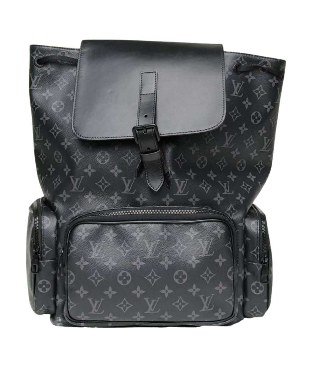 LOUIS VUITTON Черный рюкзак, фото 1