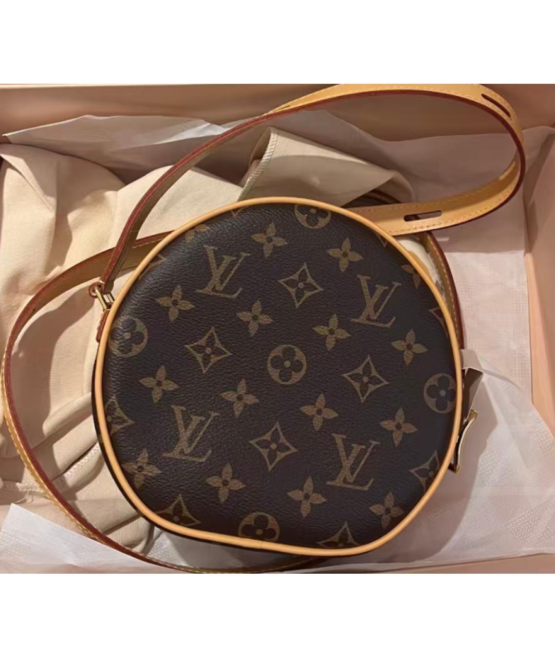 LOUIS VUITTON Коричневая сумка через плечо, фото 9