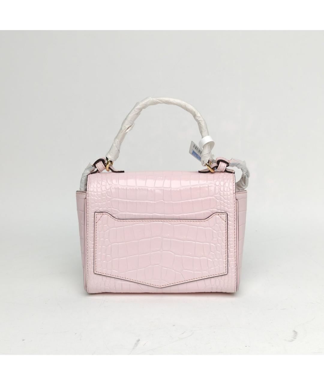 GIVENCHY Розовая кожаная сумка с короткими ручками, фото 4