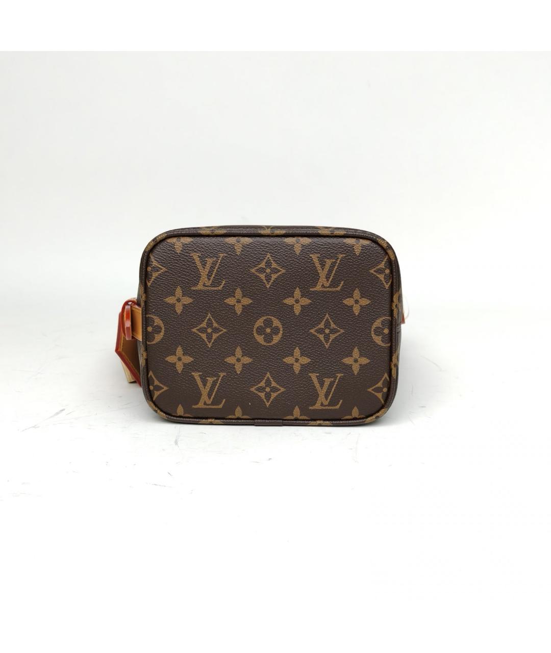 LOUIS VUITTON Коричневая сумка с короткими ручками, фото 6