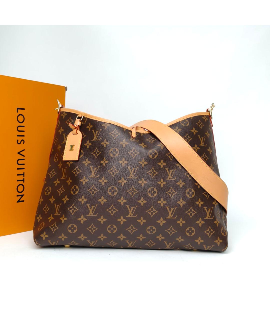 LOUIS VUITTON Коричневая сумка через плечо, фото 9
