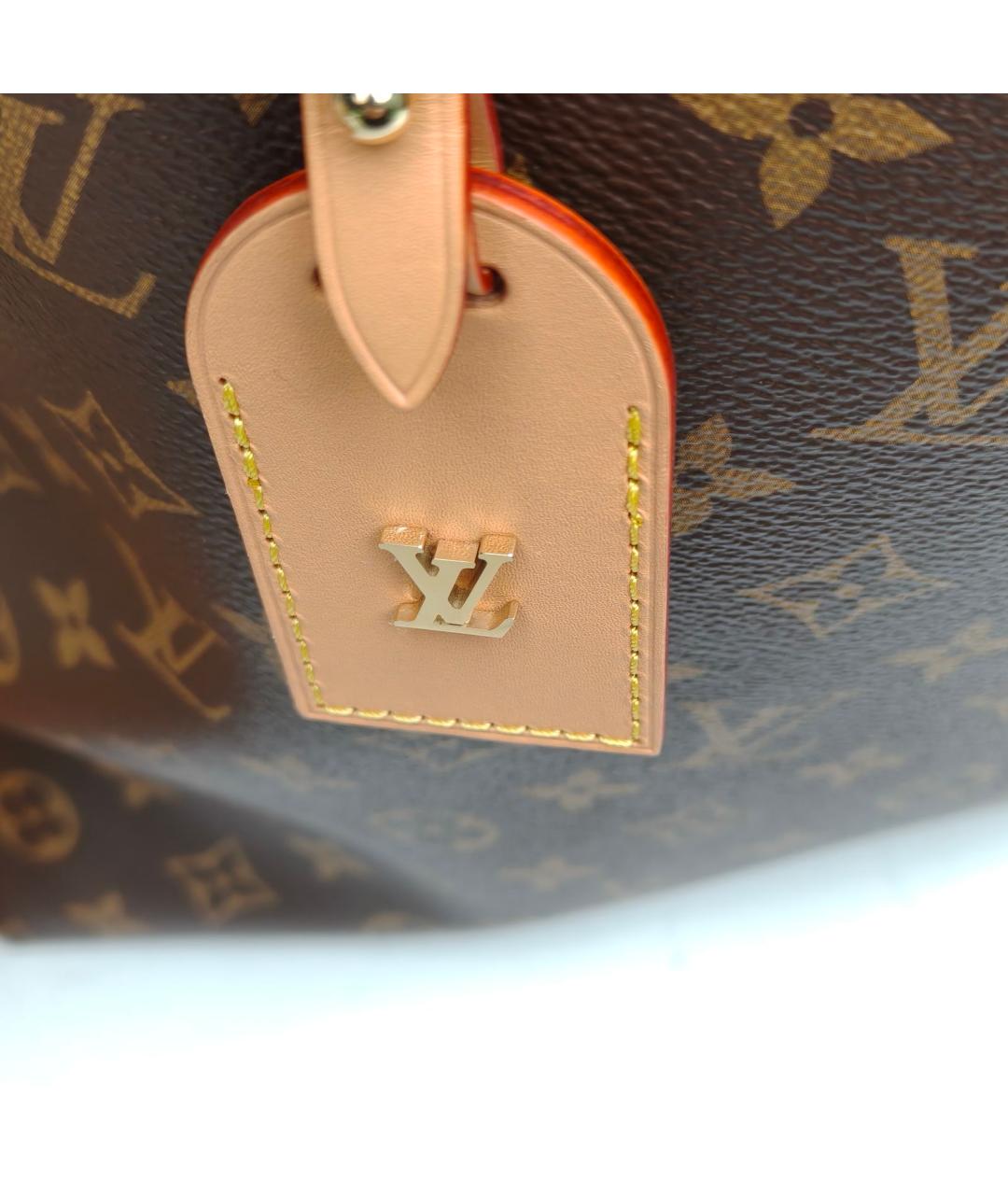 LOUIS VUITTON Коричневая сумка через плечо, фото 7