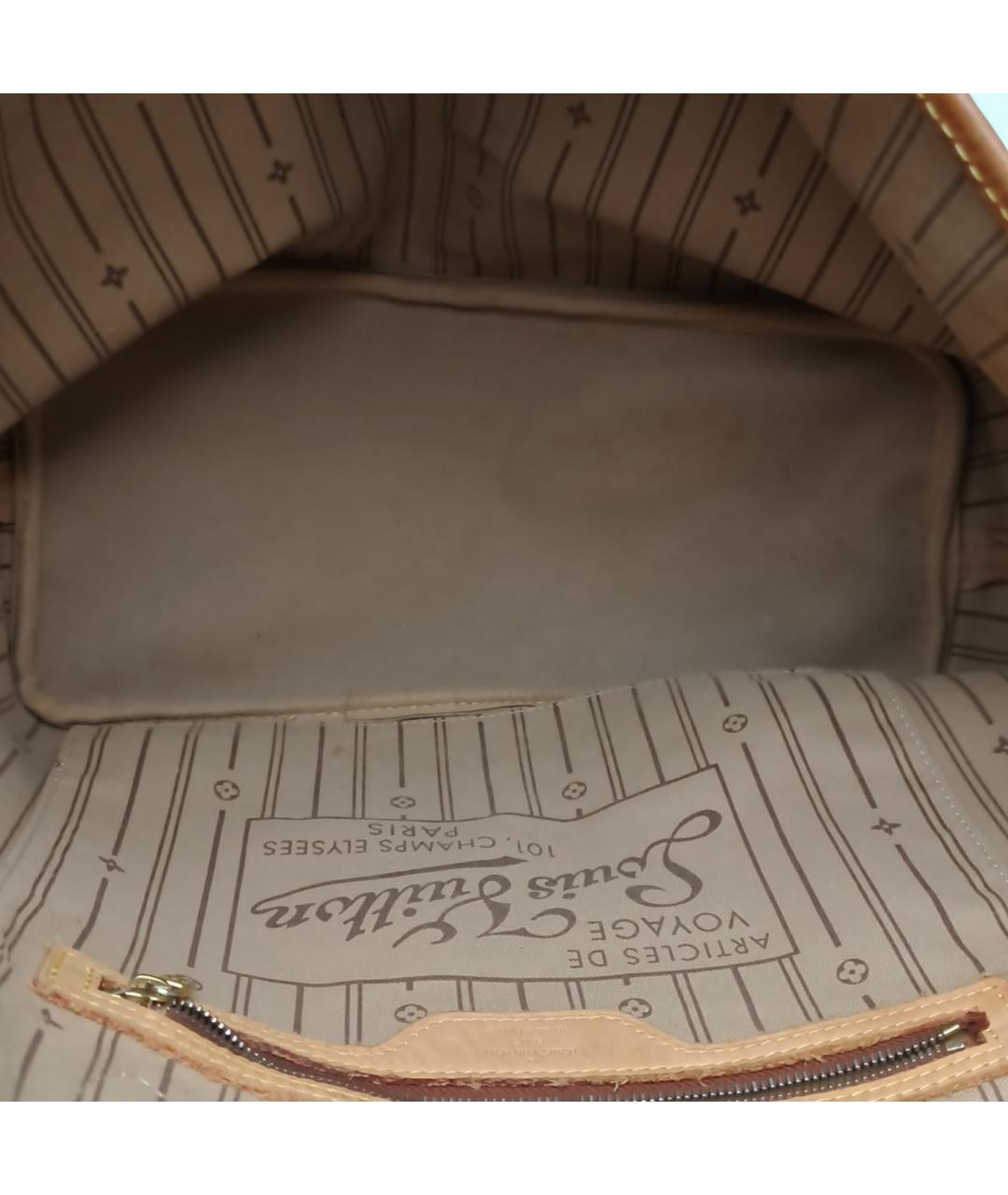 LOUIS VUITTON Коричневая сумка тоут, фото 7